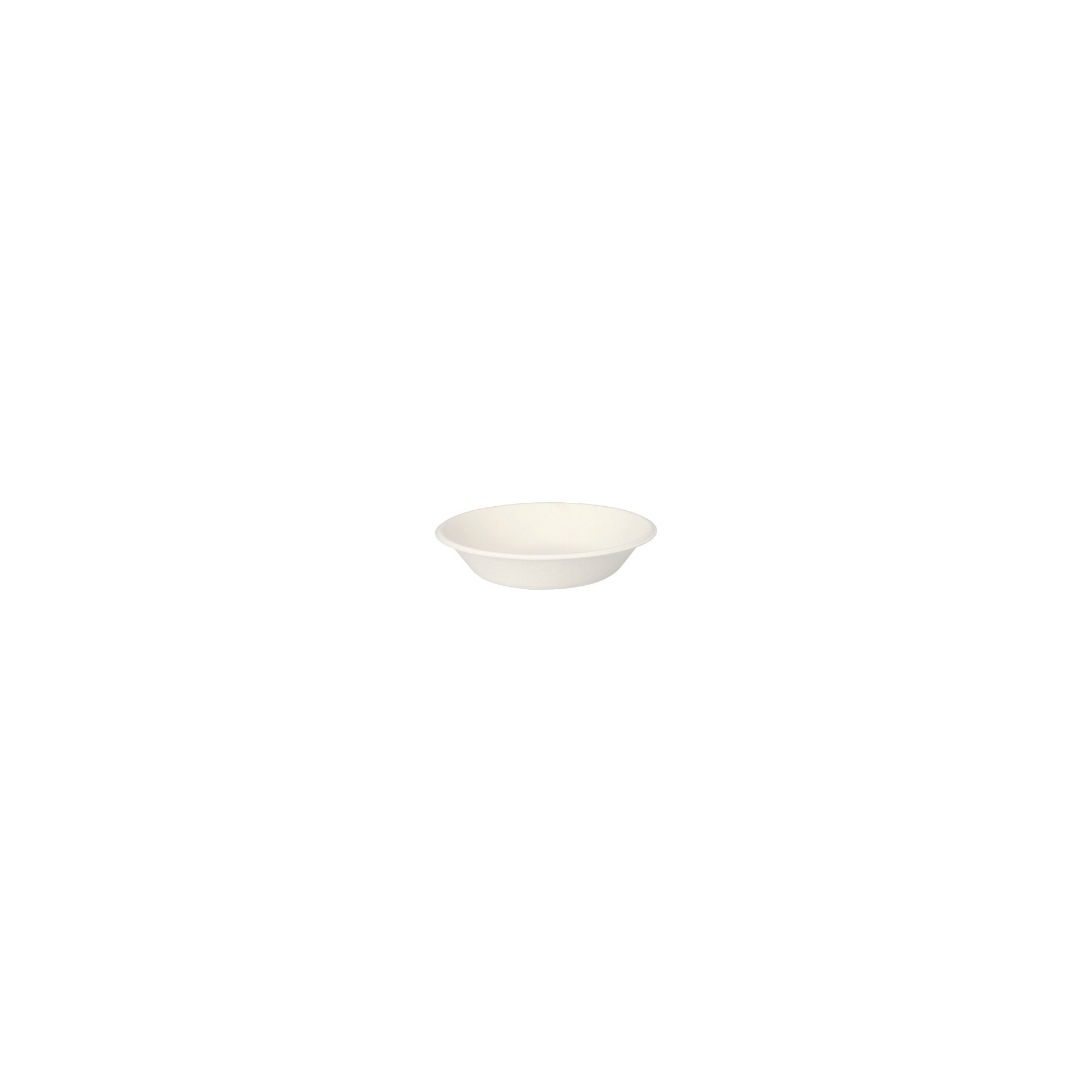 Schalen, Zuckerrohr "pure" 680 ml Ø 19 cm · 4 cm weiss