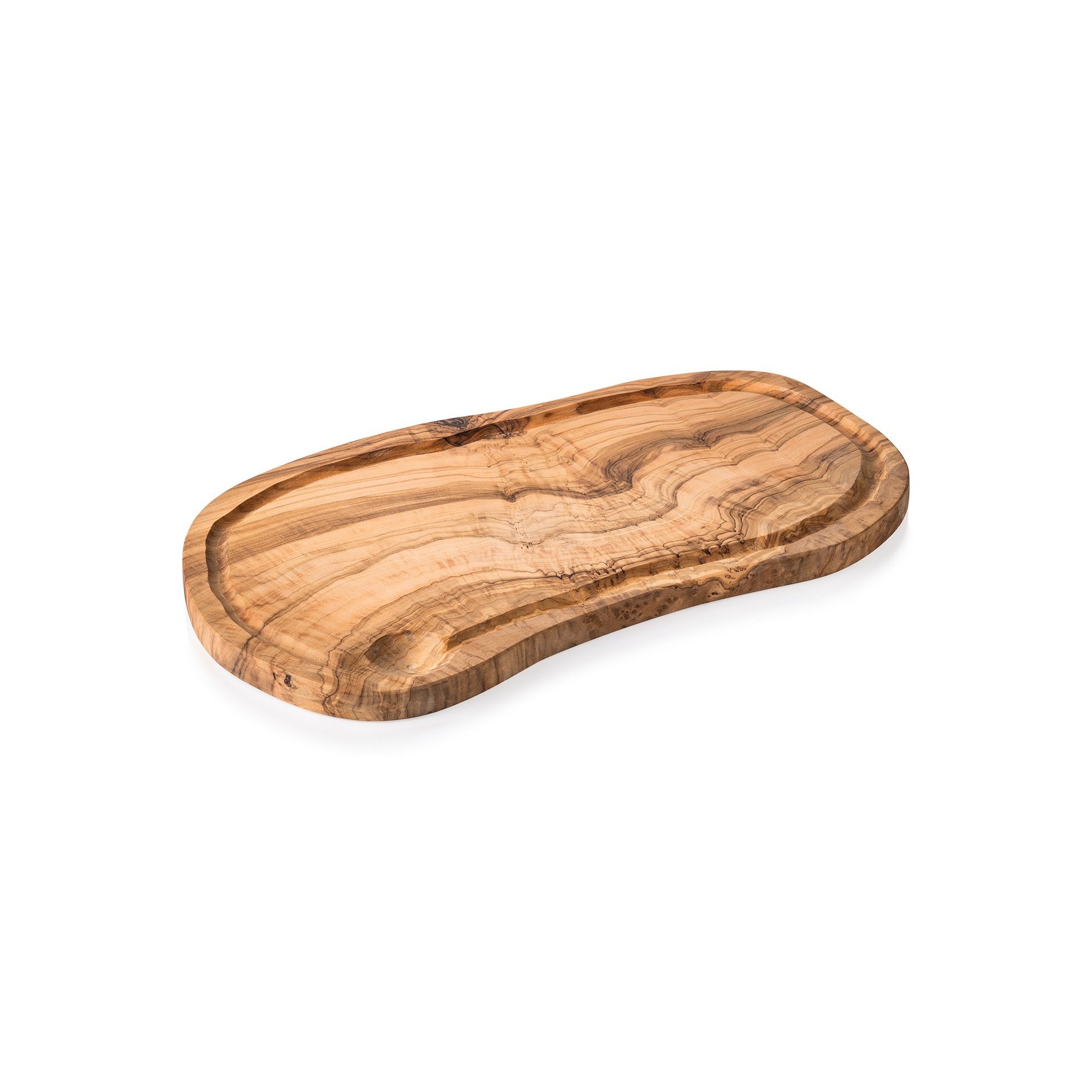 Servierbrett PURE OLIVE, 40 x 20 cm, Olivenholz