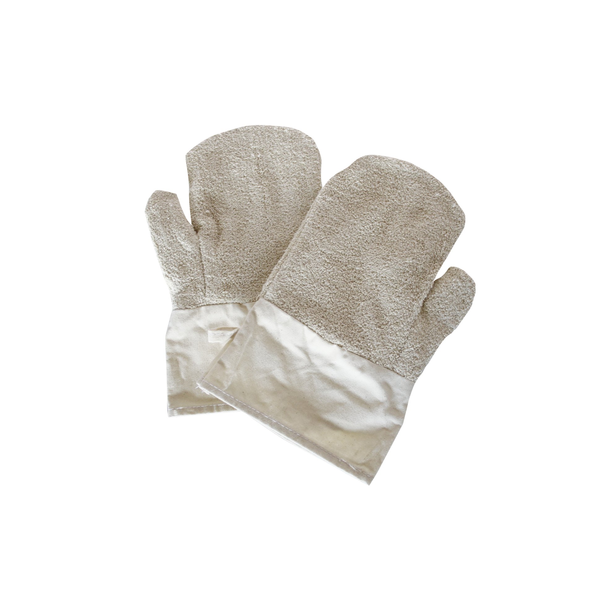 Backhandschuhe aus Henkelplüsch, kurze Stulpe – Standard