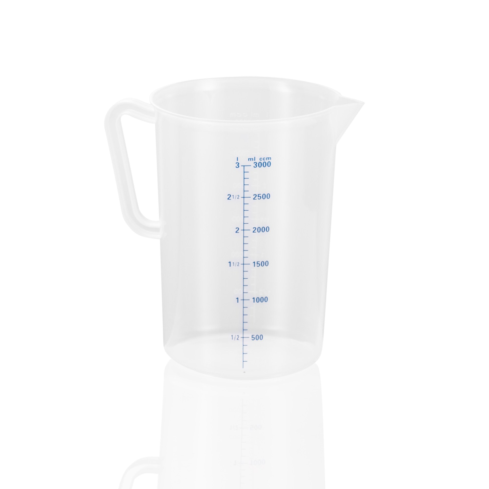 Messbecher 3 L, Ø 16,2 cm, (H) 23 cm Messbecher 3 L, Ø 16,2 cm, (H) 23 cm