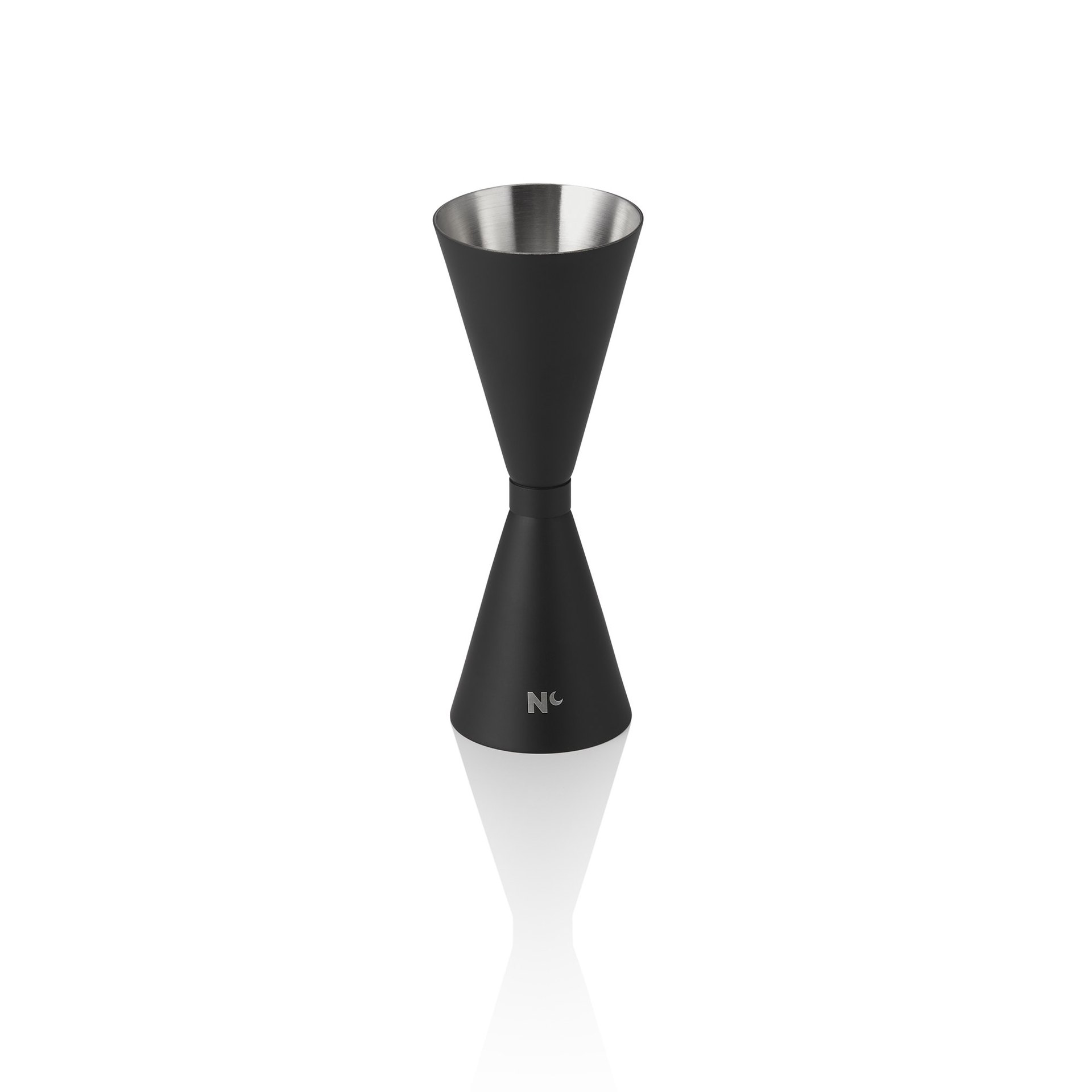 Slim Jigger NOCTURN, 3/4,5 cl, Ø 4,5 cm, Höhe 12 cm, schwarz matt