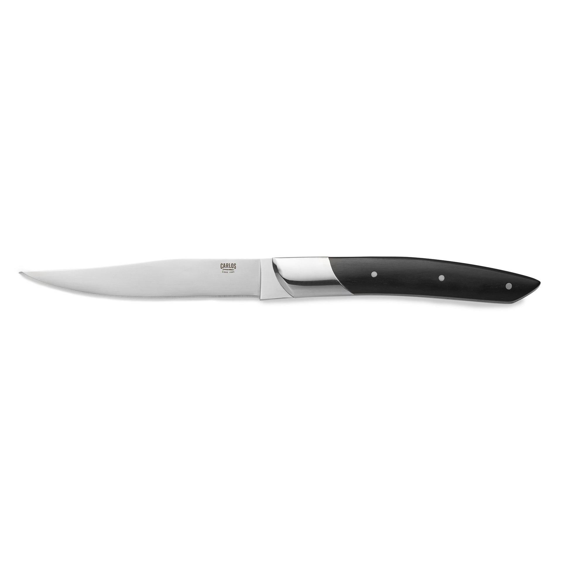 Steakmesser Set CARLOS, mit schwarzem Sandelholzgriff, 24 cm Steakmesser Set CARLOS, mit schwarzem Sandelholzgriff, 24 cm