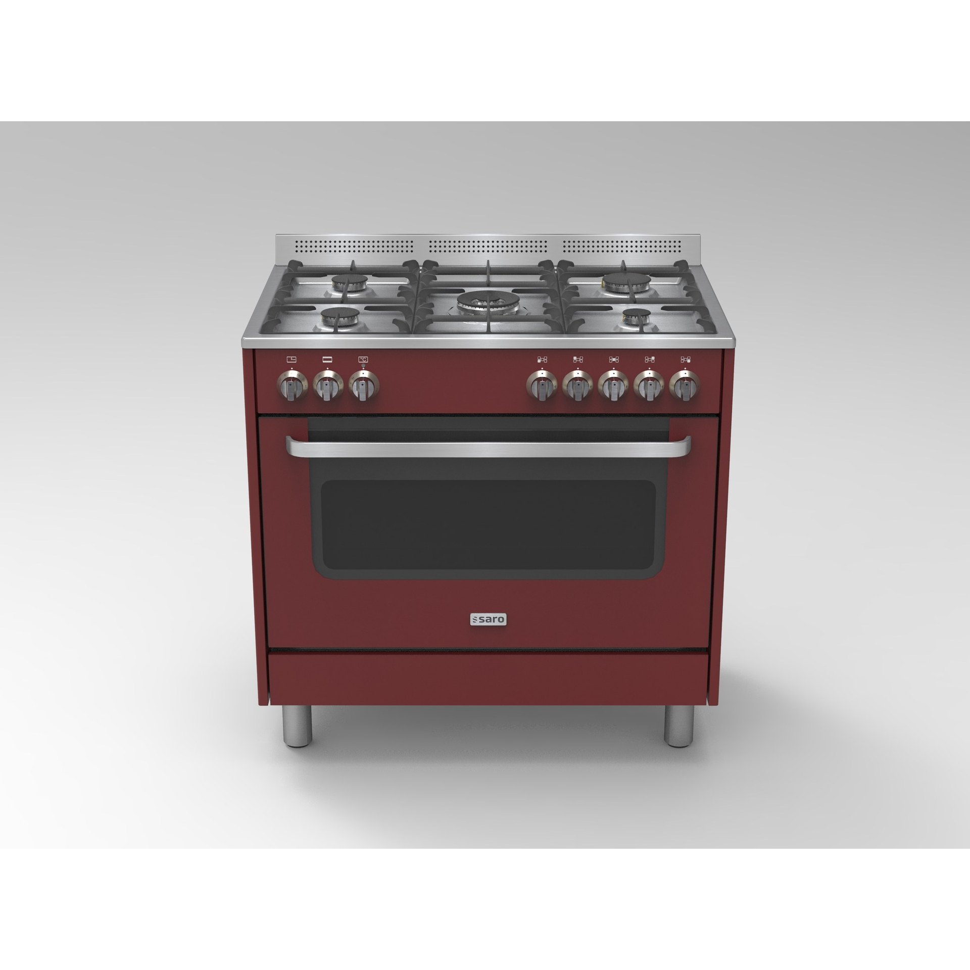 Multifunktionsherd Gas/Elektro Modell TS95C61LVI bordeaux Multifunktionsherd Gas/Elektro Modell TS95C61LVI bordeaux