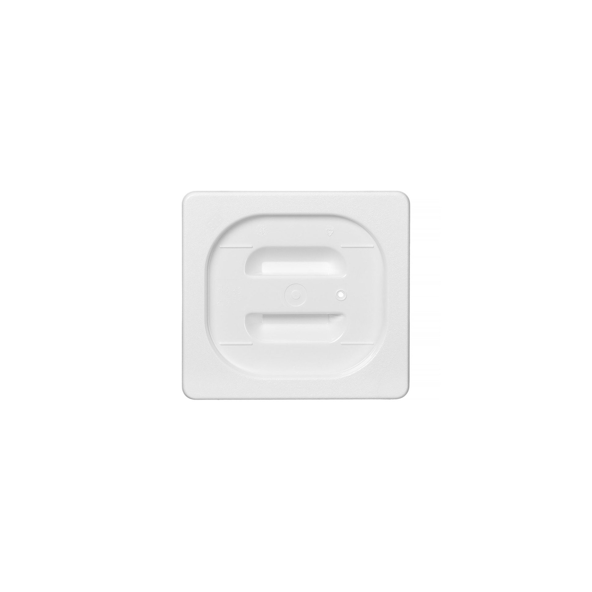 Gastronorm Deckel, GN 1/6, Weiß, 176x162mm Gastronorm Deckel, GN 1/6, Weiß, 176x162mm