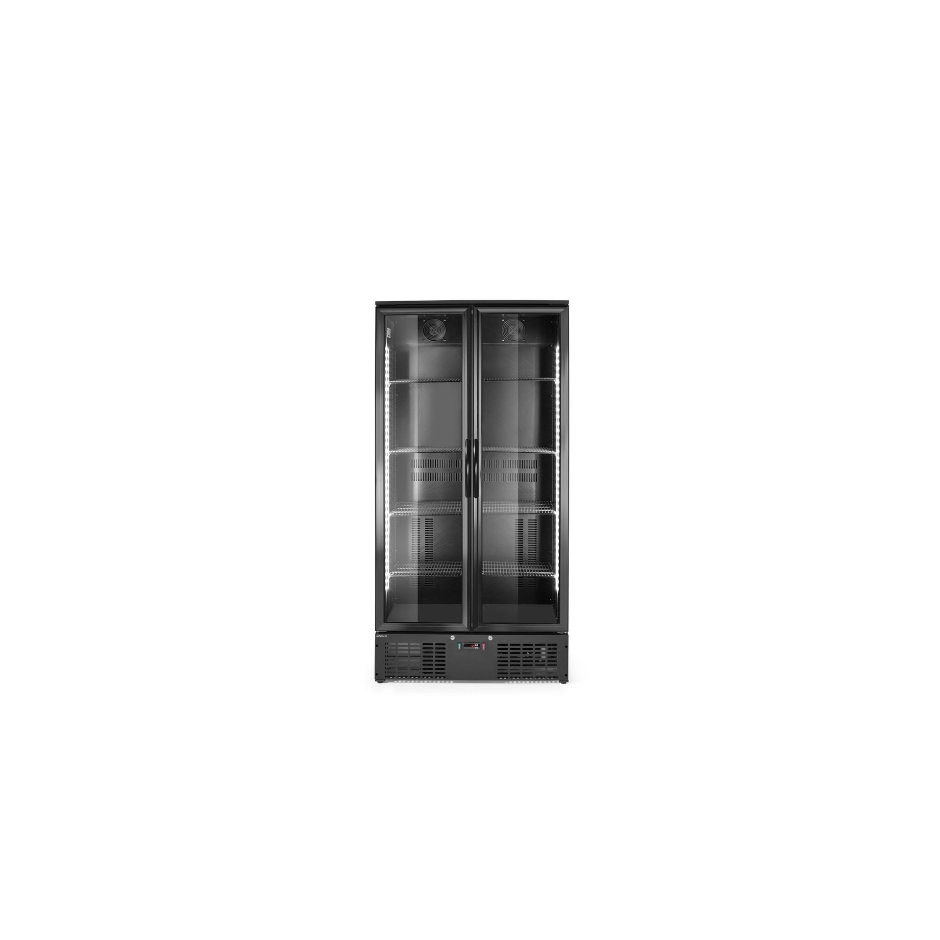 Kühlschrank Arktic, 384L, Schwarz