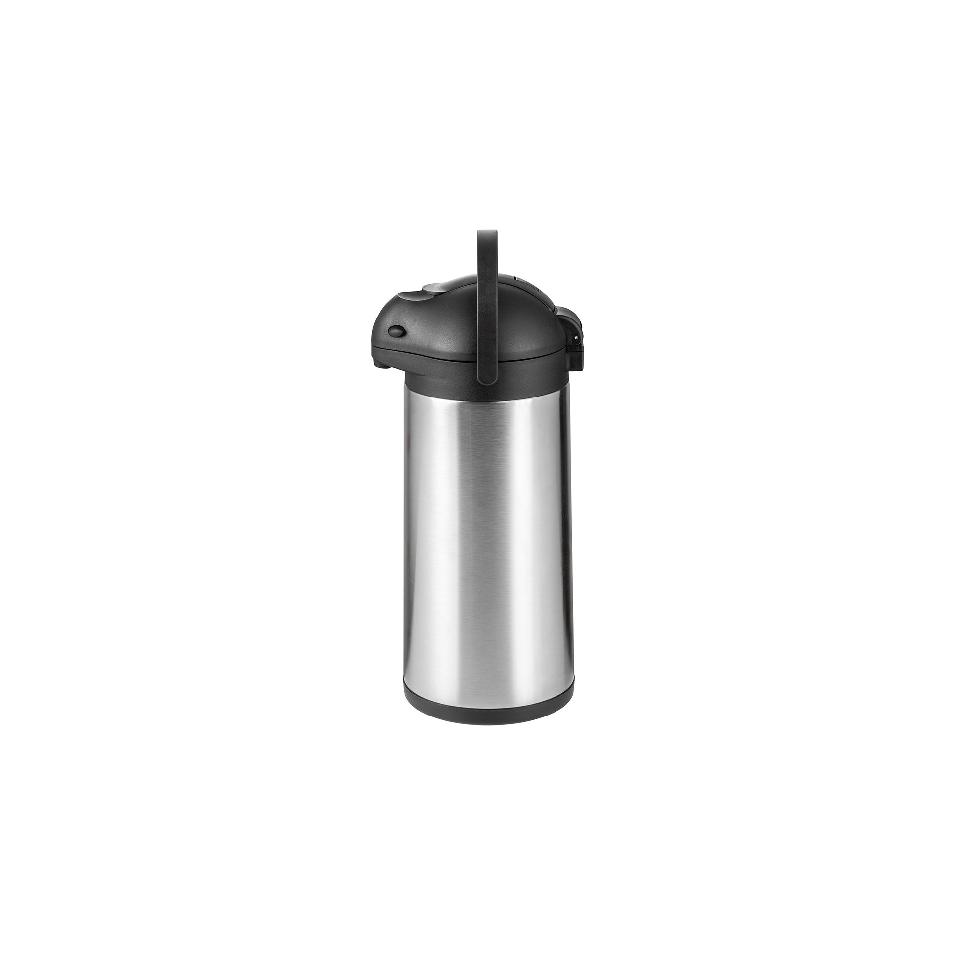 Pump-Isolierkanne, 5 ltr., (H) 43 cm, Edelstahl