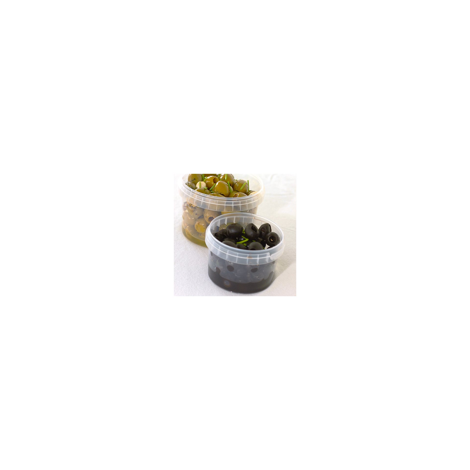 Feinkostbecher, PP rund 770 ml Ø 11,8 cm · 11,3 cm transparent mit Originalitätsverschluss