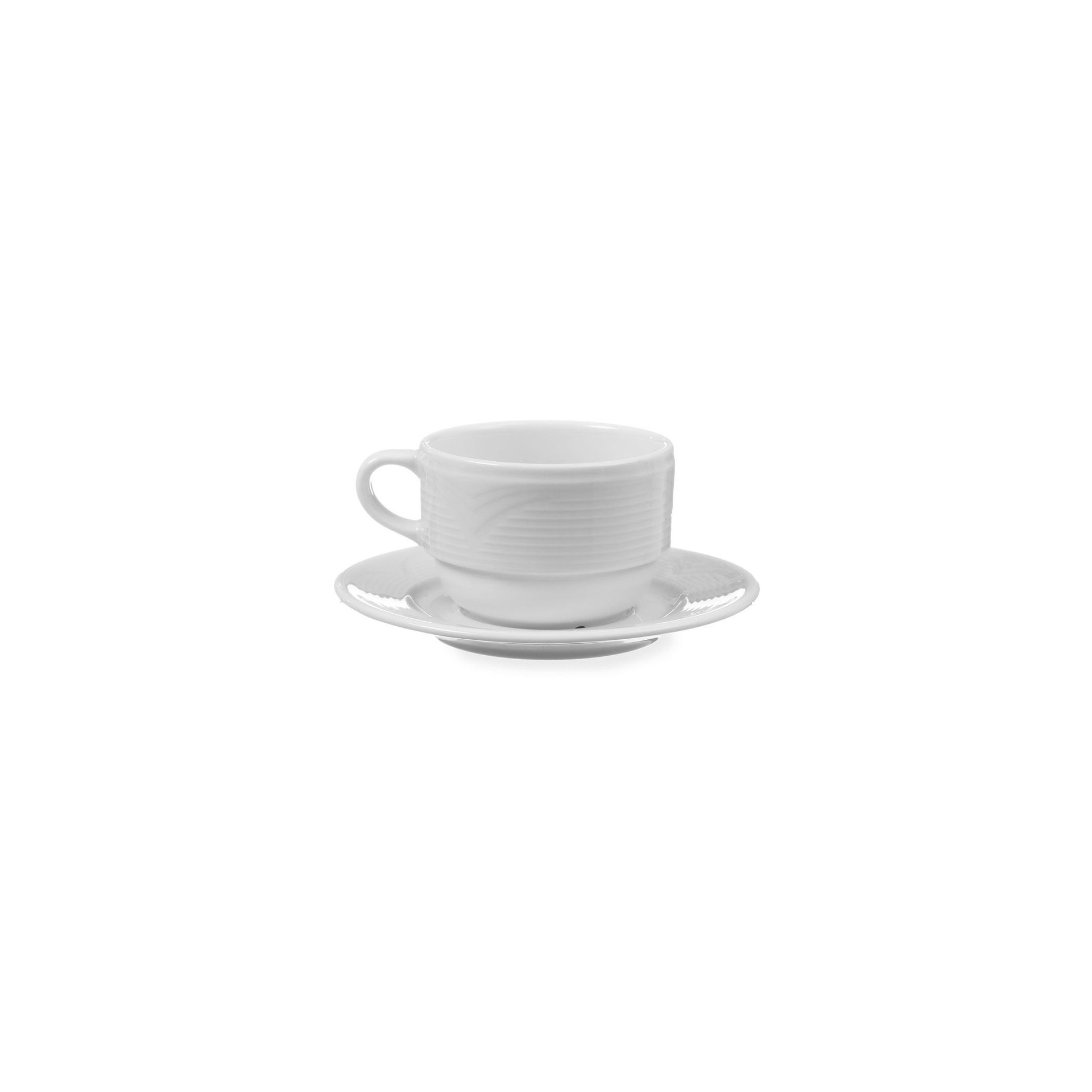 Cappuccino-Tasse, 0,23L, ⌀87mm Untertasse für Kaffee- und Cappuccino-Tasse, ⌀150mm