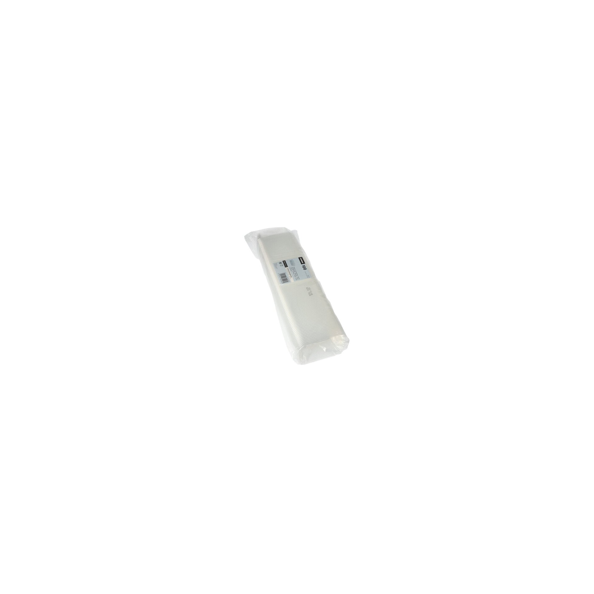 Verpackungsbecher, PP eckig 200 ml 3,9 cm x 8,1 cm x 10,8 cm transparent