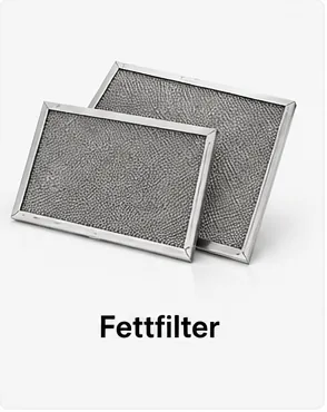 Fettfilter für Gastronomie-Küchenlüftung und professionelle Dunstabzugshauben