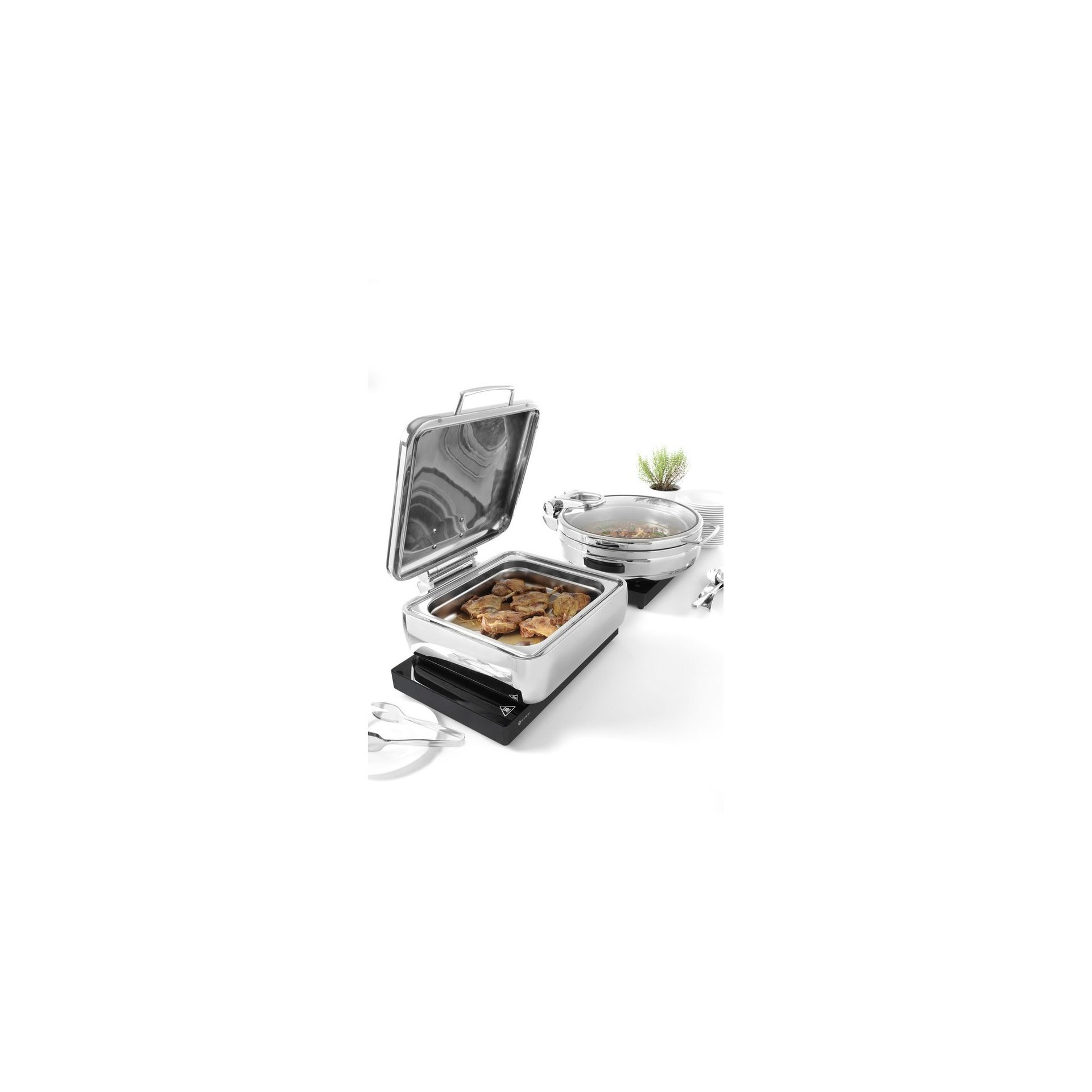 Warmhalteplatte Induktion Kitchen Line, Kitchen Line, 230V/800W, 460x315x(H)61mm