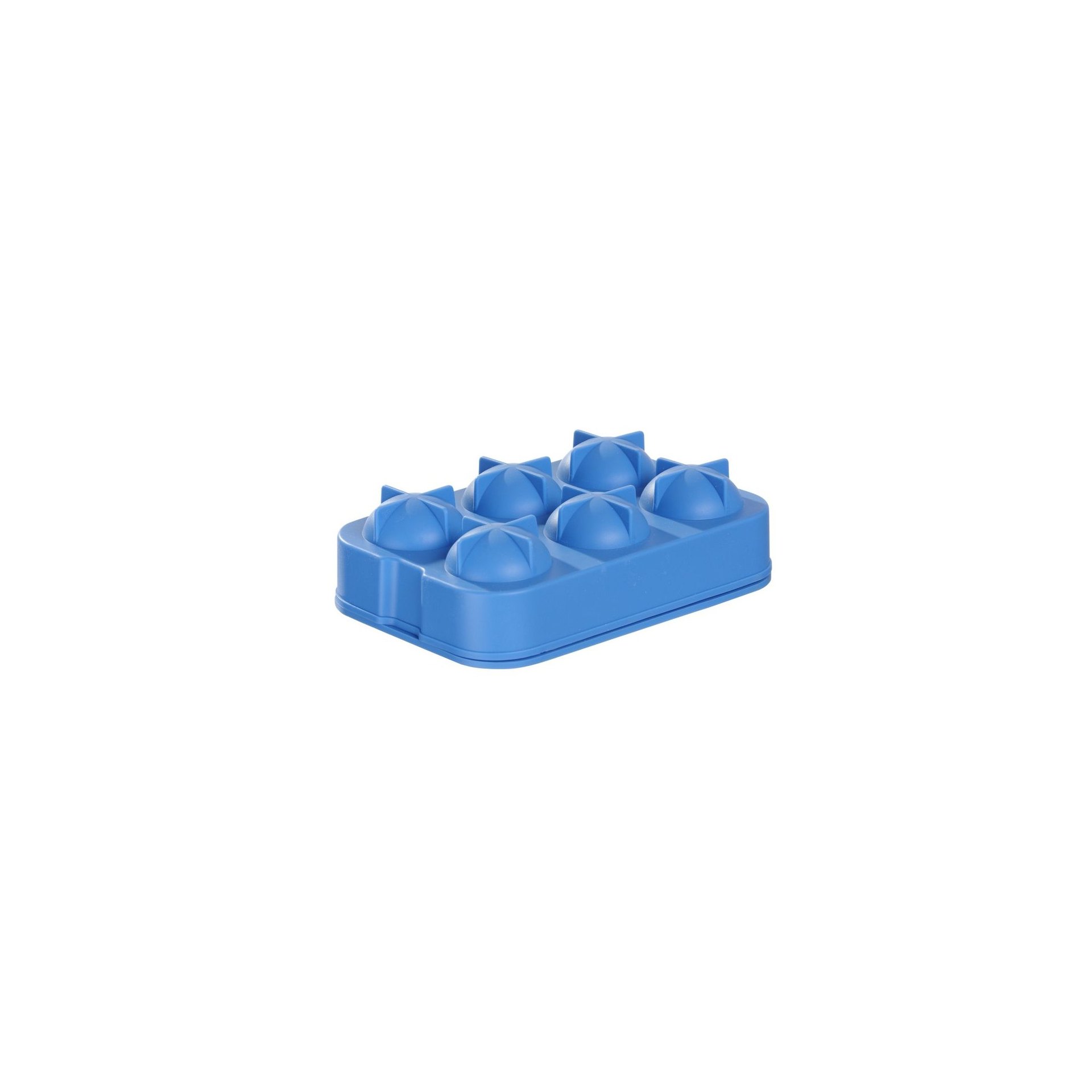 Eiswürfelform, kugelförmig, BarUp, Blau, 180x125x(H)50mm Eiswürfelform, kugelförmig, BarUp, Blau, 180x125x(H)50mm