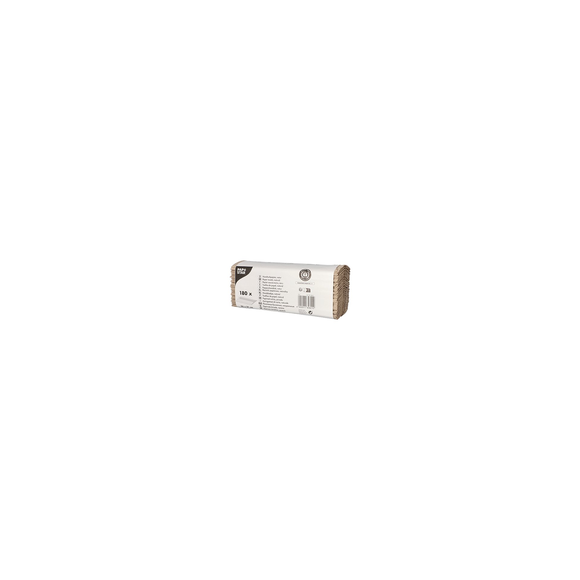 Blatt Handtuchpapier C-Falz 31,5 cm x 24,5 cm natur 1-lagig