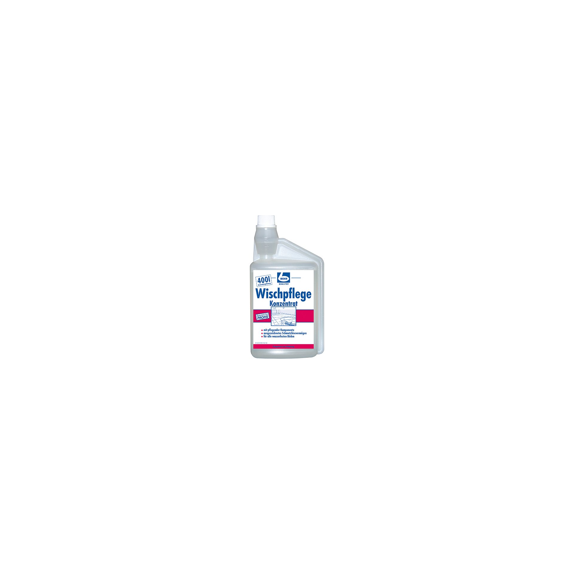 "Dr. Becher" Wischpflege Konzentrat 1 l Dosierflasche "Dr. Becher" Wischpflege Konzentrat 1 l Dosierflasche