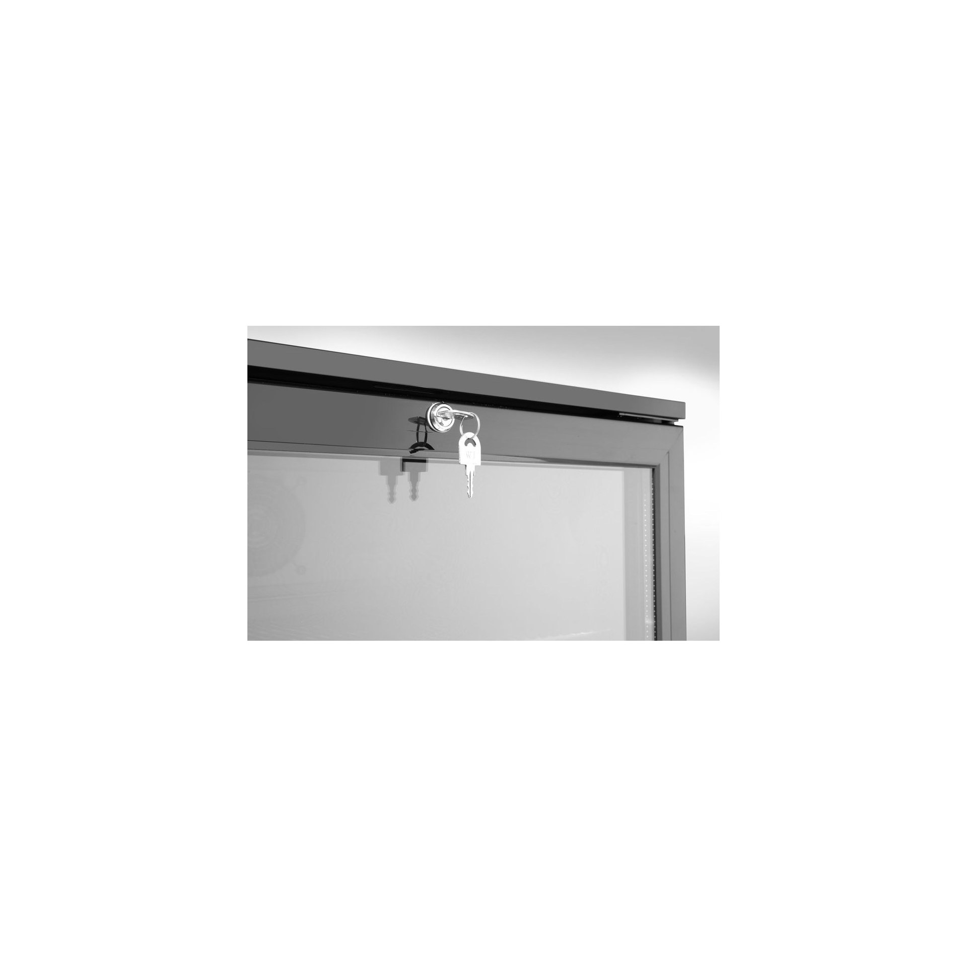 Bar-Kühlschrank eintürig, 105L, Schwarz Bar-Kühlschrank eintürig, 105L, Schwarz