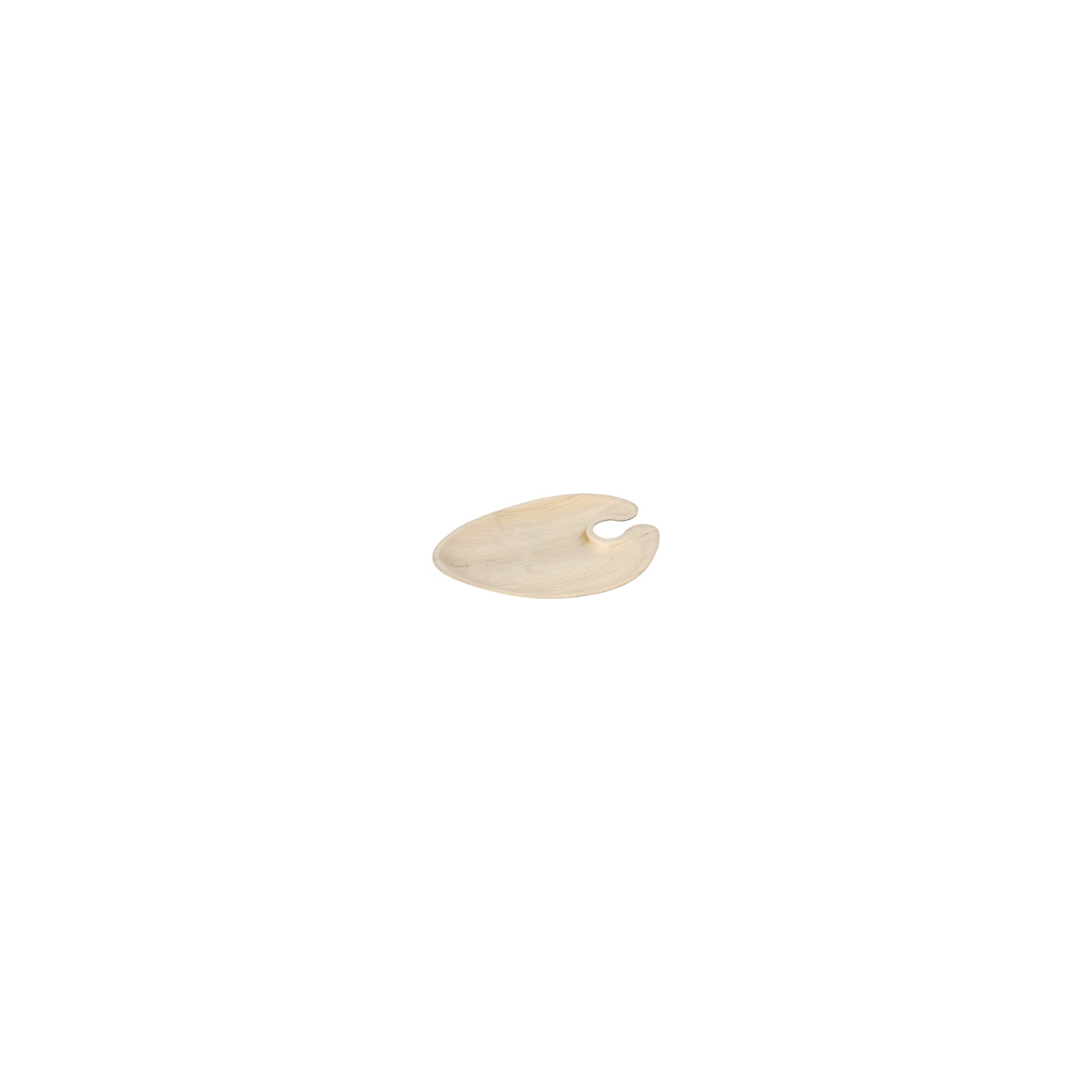 Cater Plates Palmblatt "pure" oval 1,3 cm x 18 cm x 23,5 cm Cater Plates Palmblatt "pure" oval 1,3 cm x 18 cm x 23,5 cm