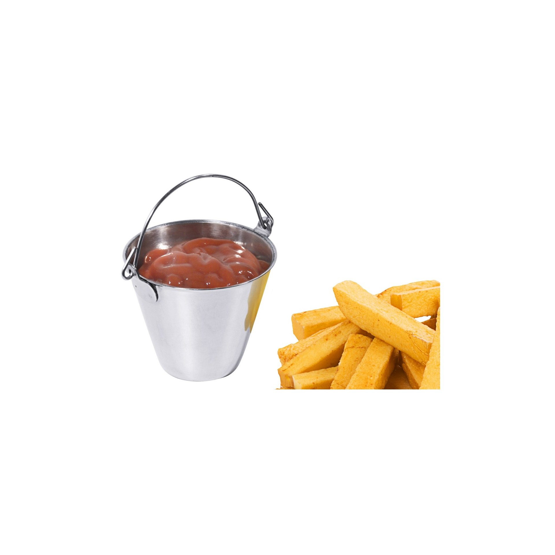 Mini-Eimer für Saucen 75 ml Mini-Eimer für Saucen 75 ml