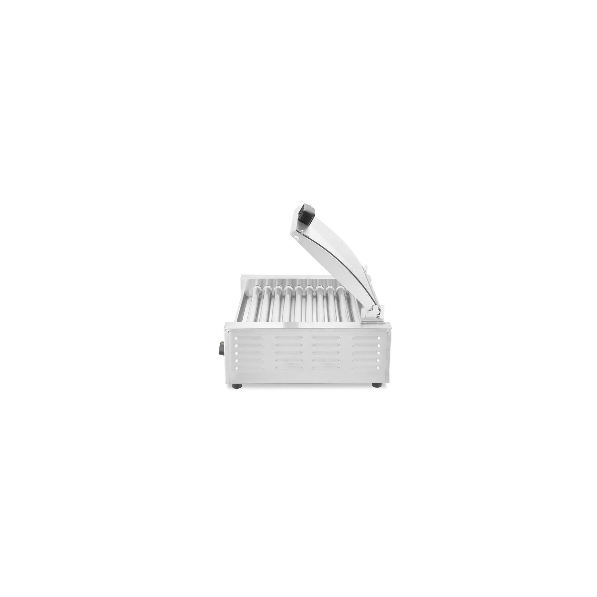 Rollengrill - 2 Zonen mit Energiesparabdeckung, 11 Rollen, 220-240V/980W, 566x527x(H)259mm