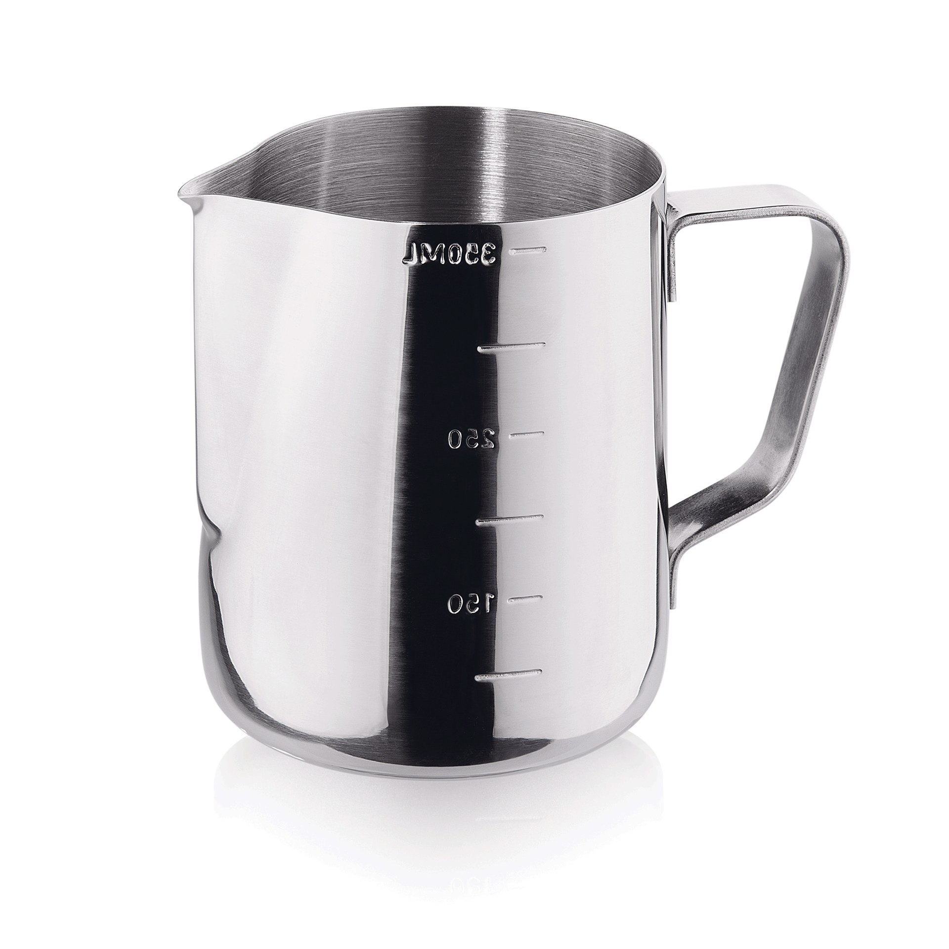 Gießer, 0,6 ltr., Ø 7,5 cm, Höhe 11 cm, beidseitige Skalierung, Chromnickelstahl Gießer, 0,6 ltr., Ø 7,5 cm, Höhe 11 cm, beidseitige Skalierung, Chromnickelstahl