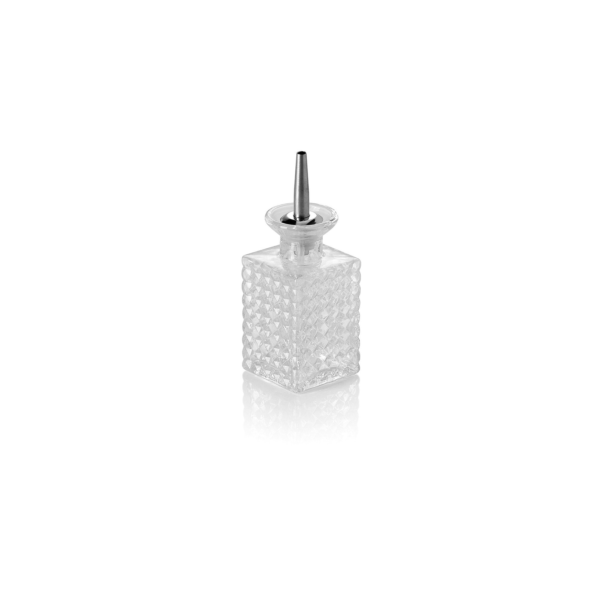 Bitterflasche NOCTURN, 0,13 ltr., 5,5 x 5,5 x 10,5 cm