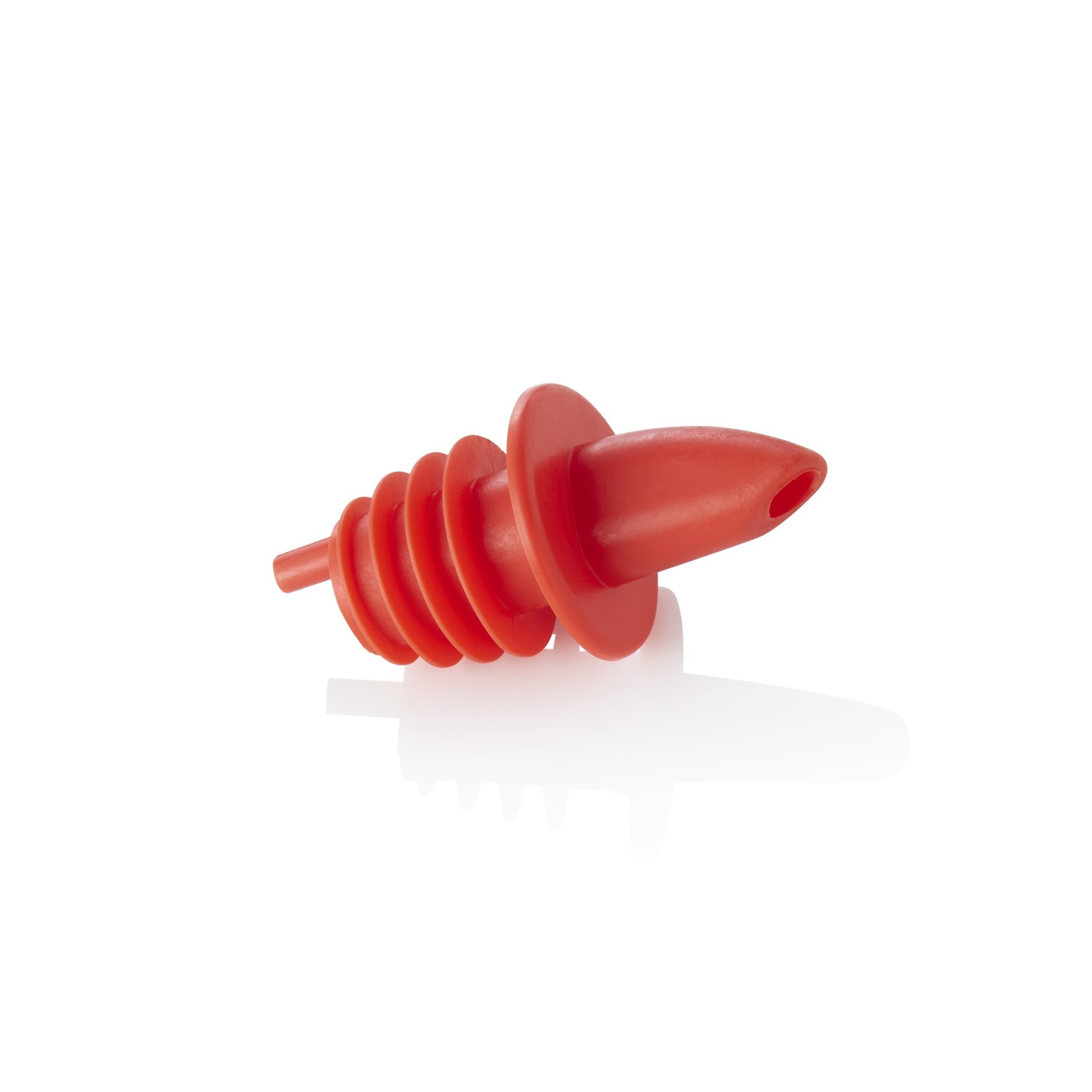 Ausgießer Set, 7 cm, rot, Set á 12 Stück, Kunststoff