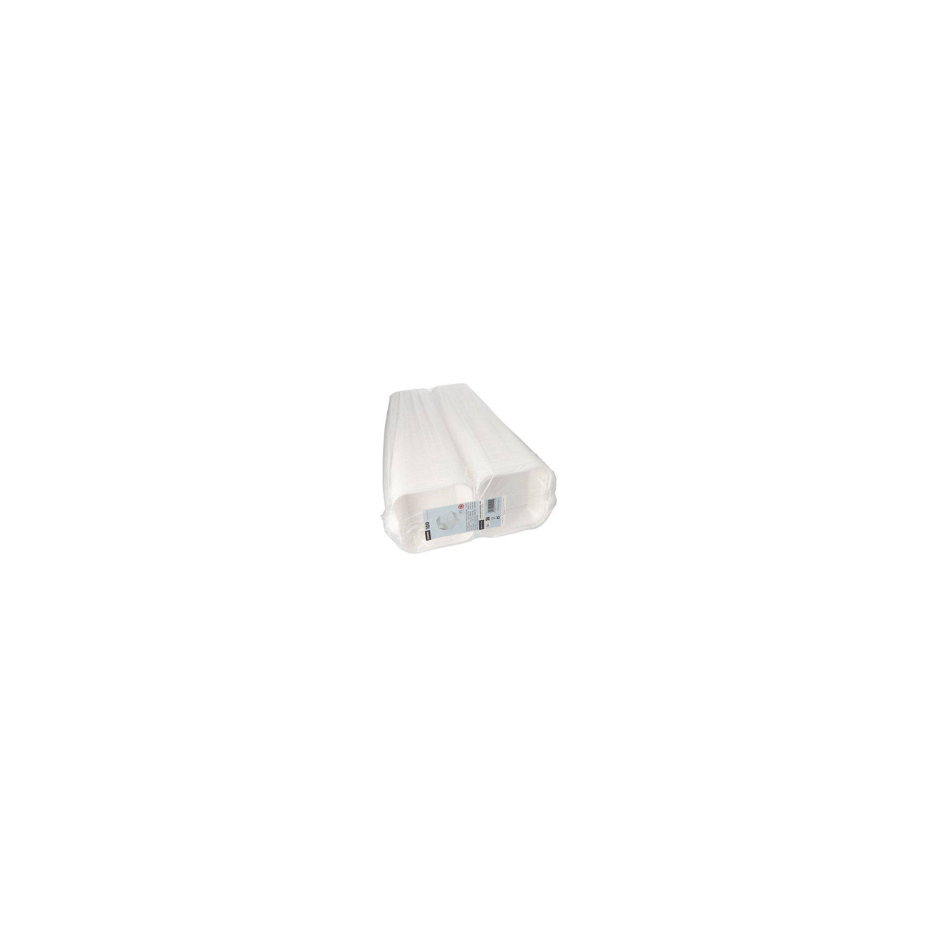 Hamburger-Boxen mit Klappdeckel, XPS 7,5 cm x 12 cm x 12 cm weiss Hamburger-Boxen mit Klappdeckel, XPS 7,5 cm x 12 cm x 12 cm weiss