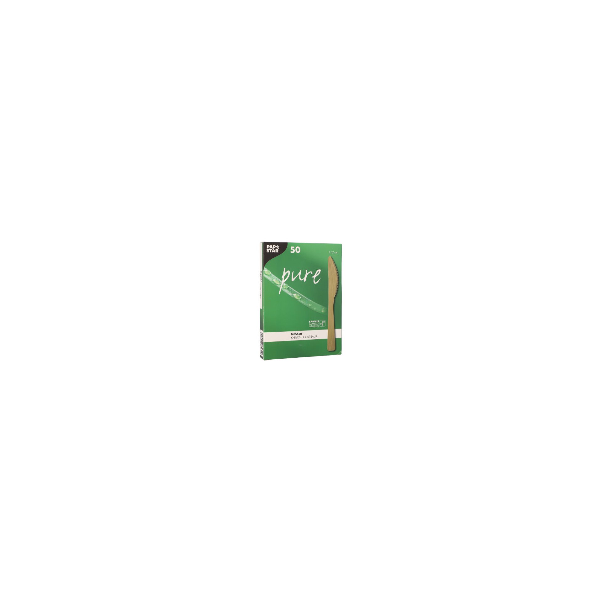 Messer, aus Bambus "pure" 17 cm Messer, aus Bambus "pure" 17 cm