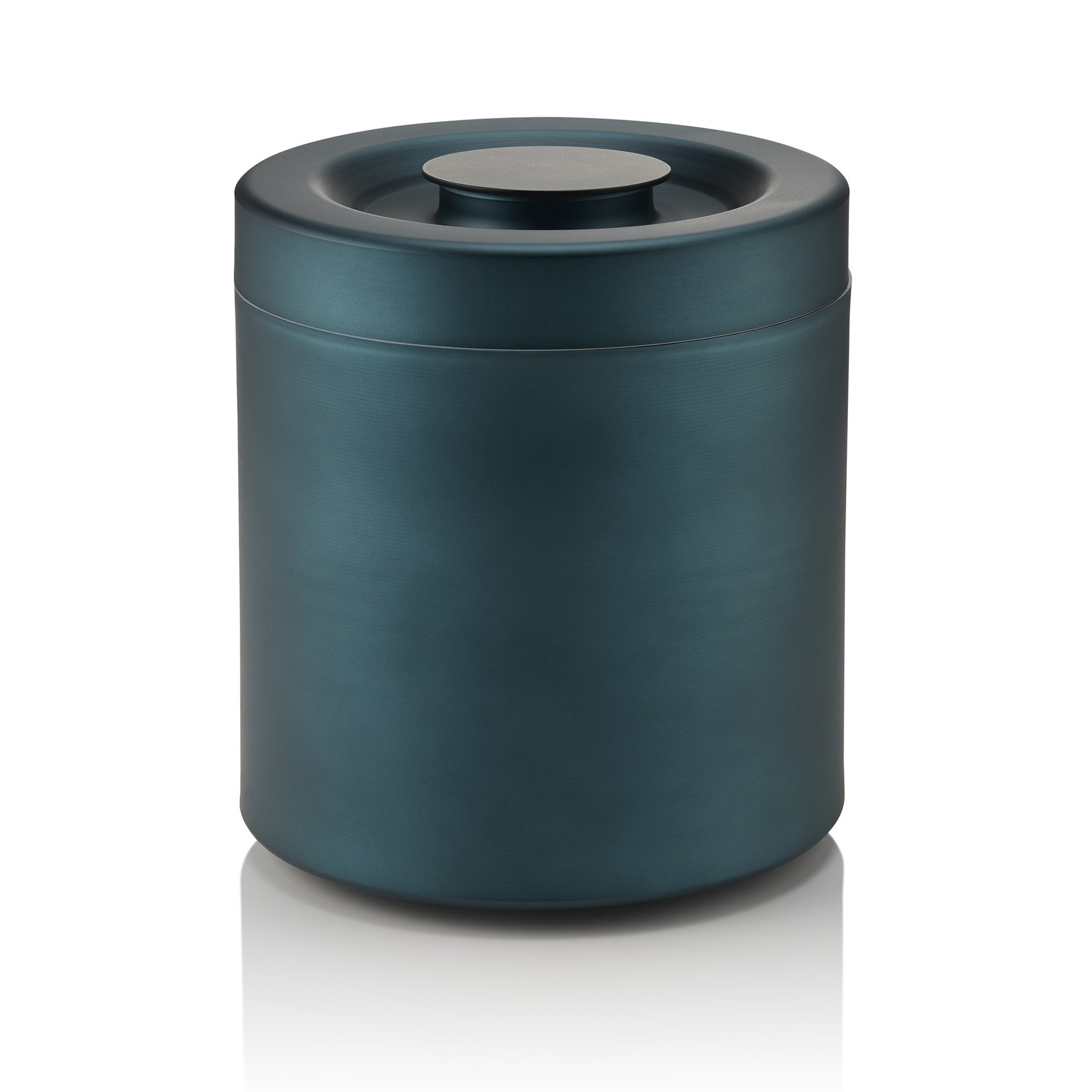 Eisbox NOCTURN, Ø 18,5 cm, Höhe 21 cm, blau matt, Aluminium, Polystyrol