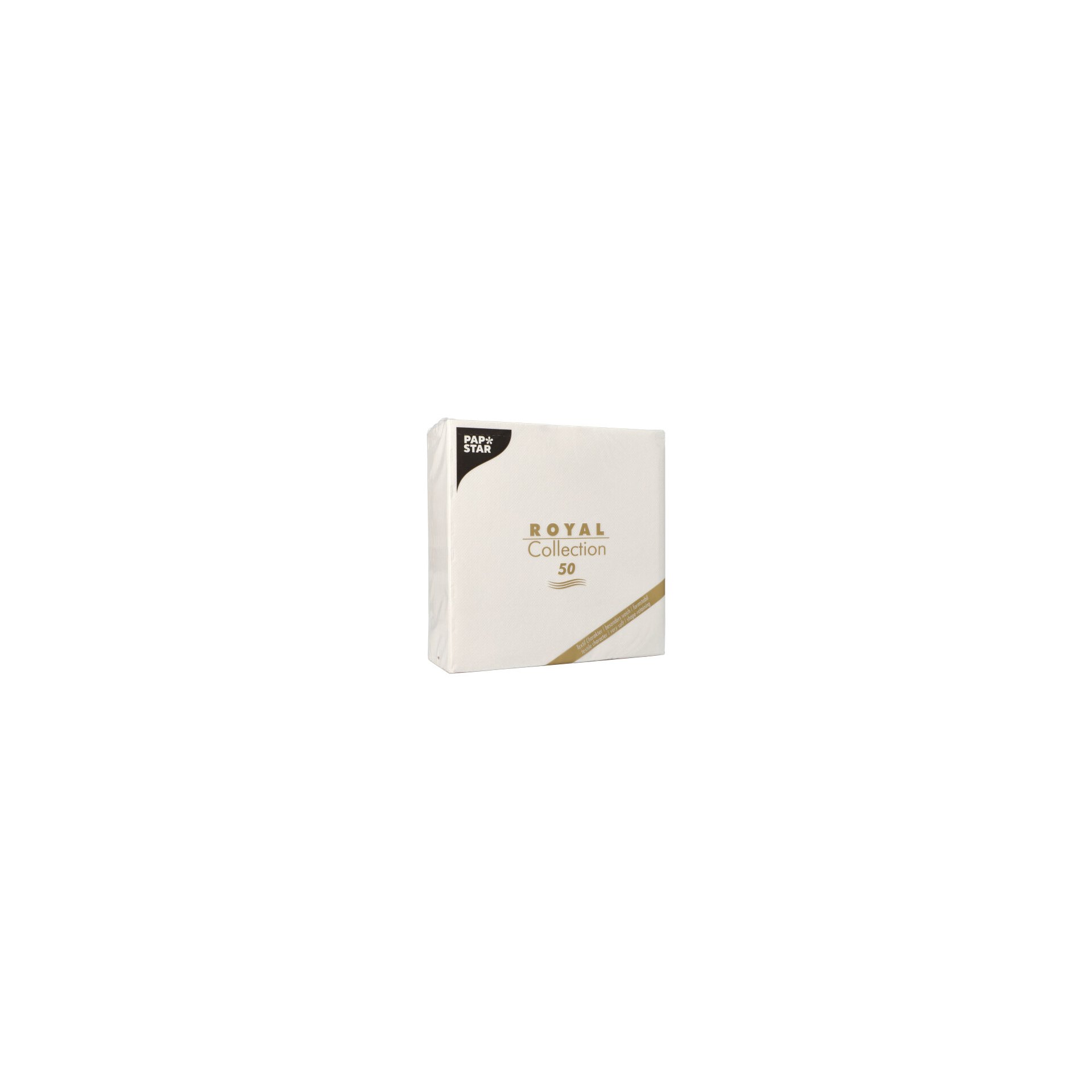papstar-11622-servietten-royal-collection-1-4-falz-40cmx40cm-weiss-3 Servietten "ROYAL Collection" 1/4-Falz 40 cm x 40 cm weiss