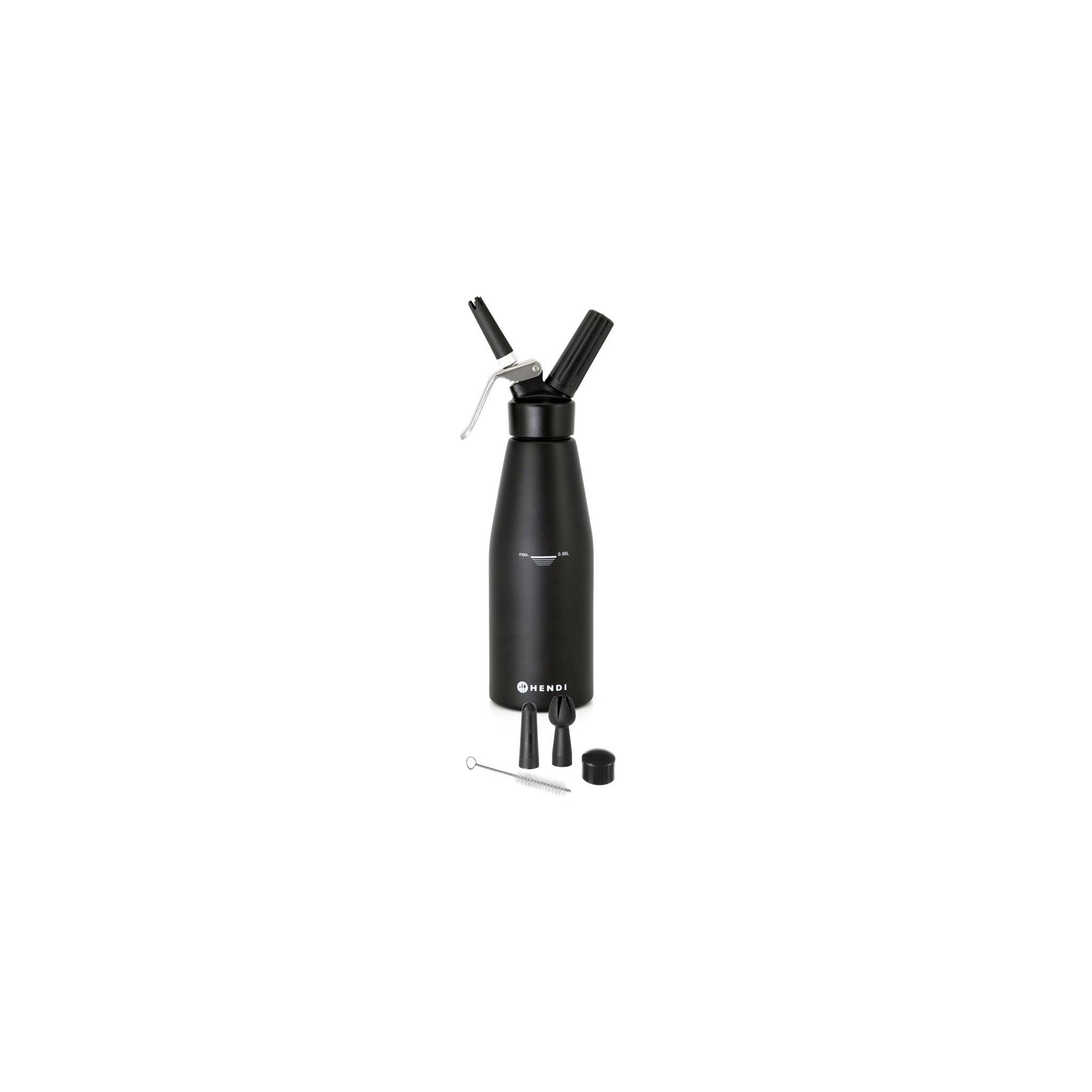 Sahnespender, schwarz, Kitchen Line, 0,95L, Schwarz, ⌀95x(H)320mm