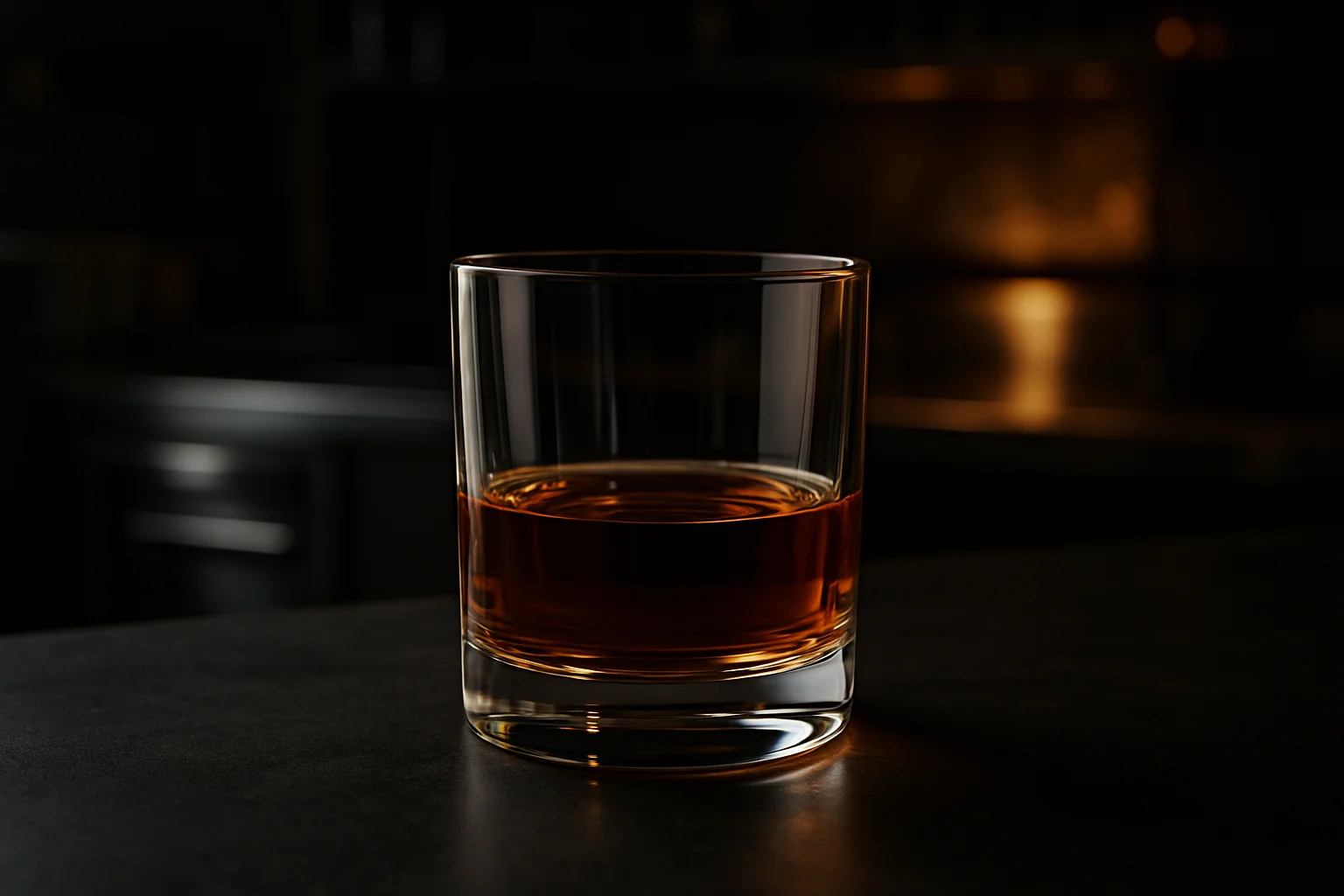 Whiskyglas Tumbler, Bar und Degustation