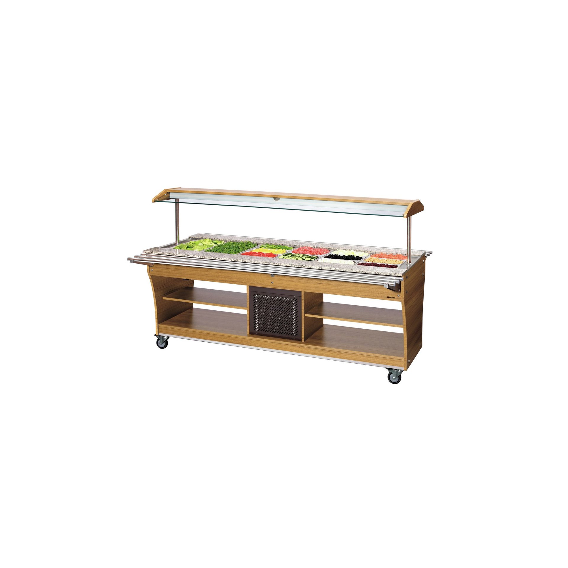 Buffetwagen, kalt, 6x 1/1 GN