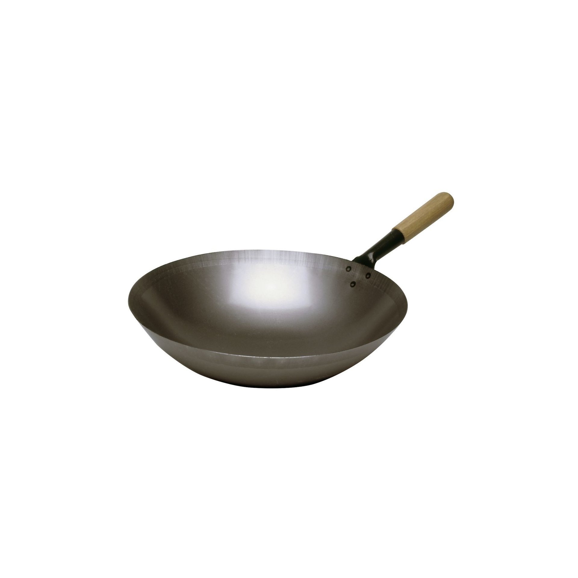 Wokpfanne Stahl, 360mm Wokpfanne Stahl, 360mm