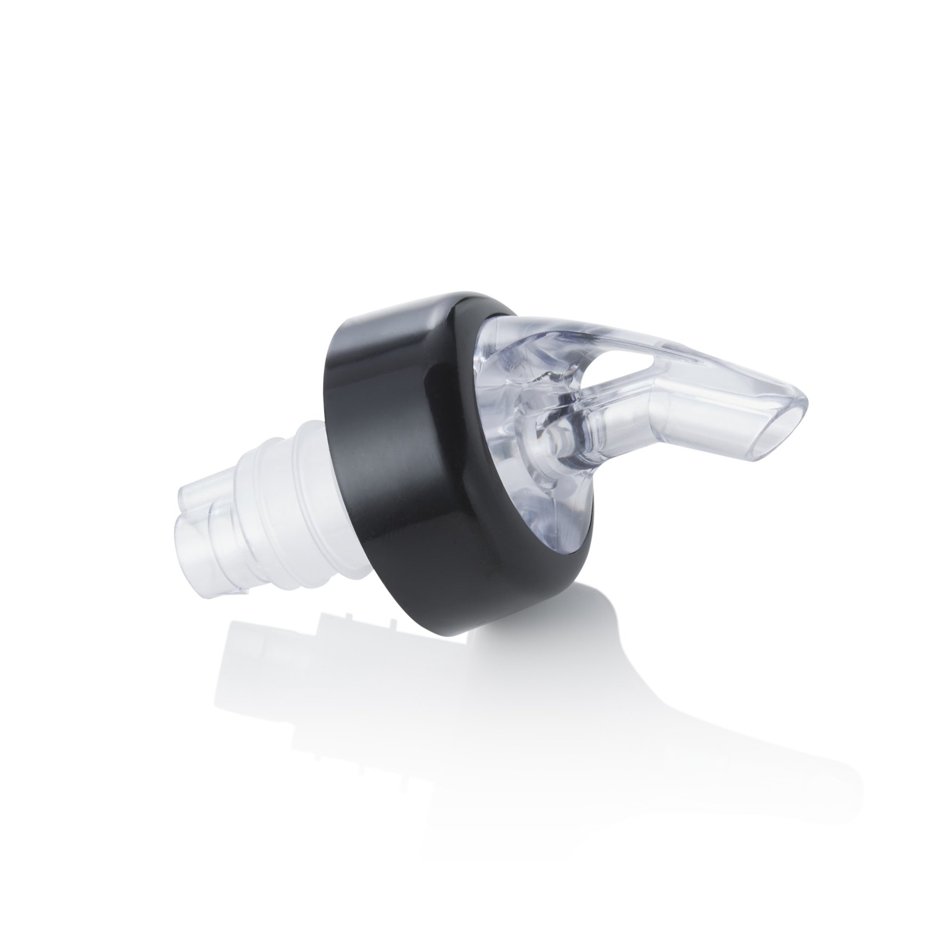 Ausgießer Set, 8 cm, transparent, Set á 12 Stück, Kunststoff Ausgießer Set, 8 cm, transparent, Set á 12 Stück, Kunststoff