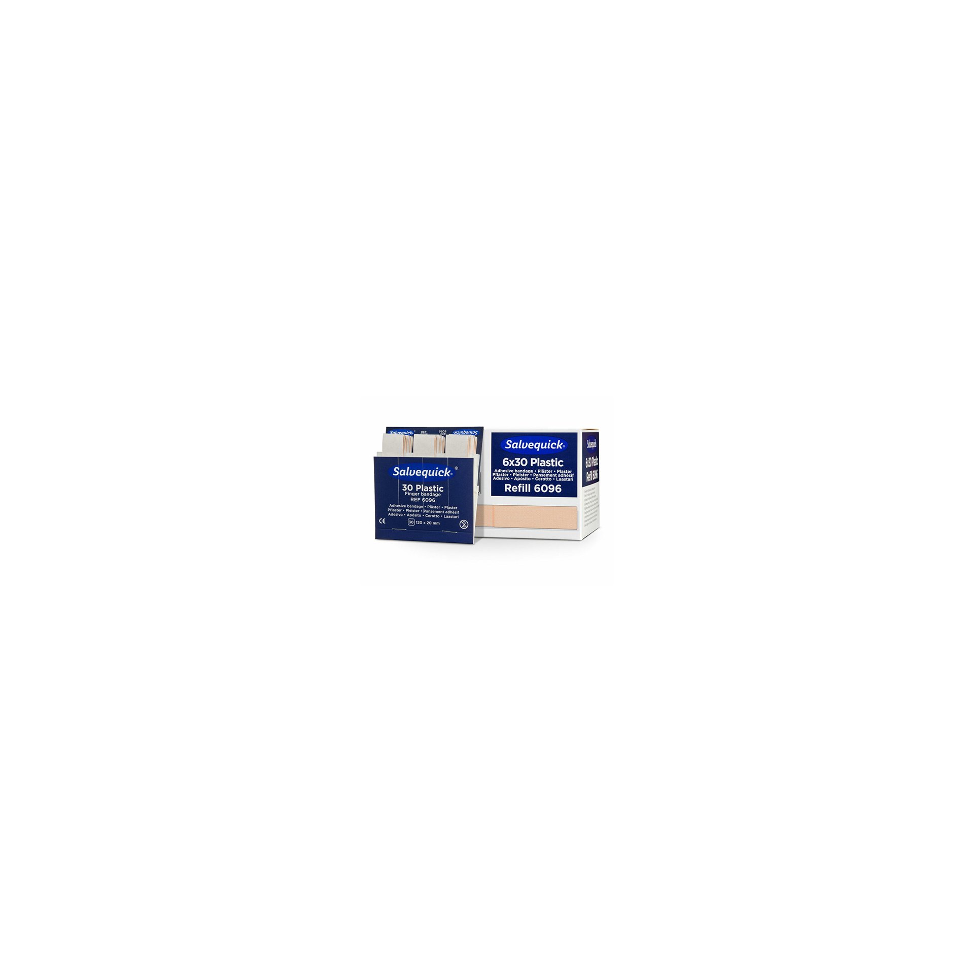 Set "Cederroth" Salvequick Plastic Pflaster (30 Stück) braun "Finger Bandage" , Refill Set "Cederroth" Salvequick Plastic Pflaster (30 Stück) braun "Finger Bandage" , Refill