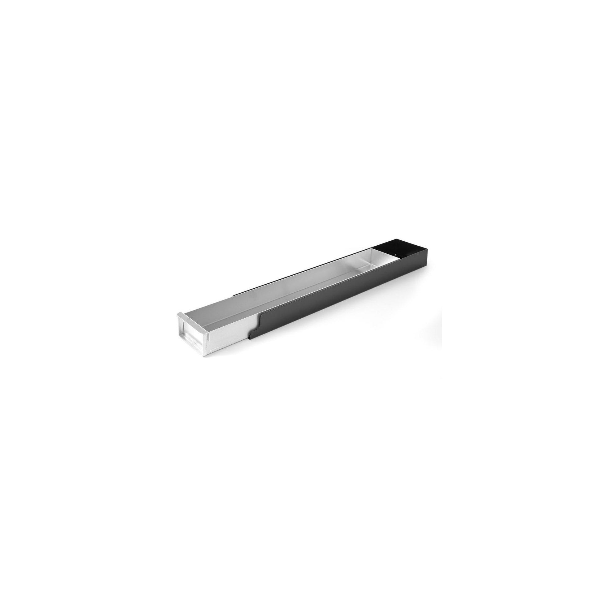 Backblech mit abnehmbarer Seitenwand, 580x100x(H)50mm