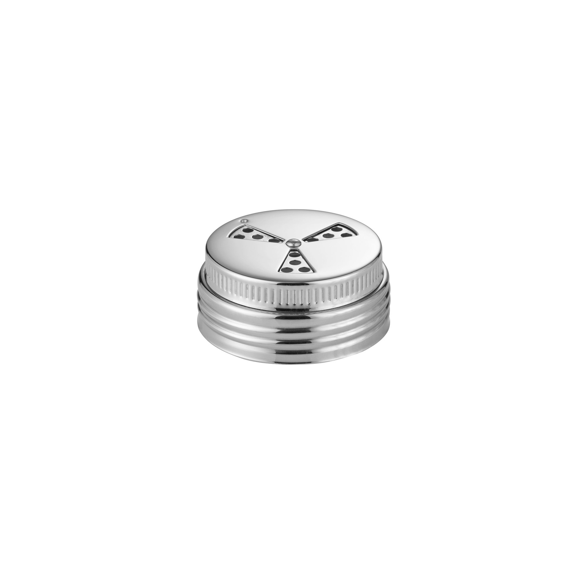 Multi-Streuer, Ø 7 cm, Höhe 11,5 cm, Glas