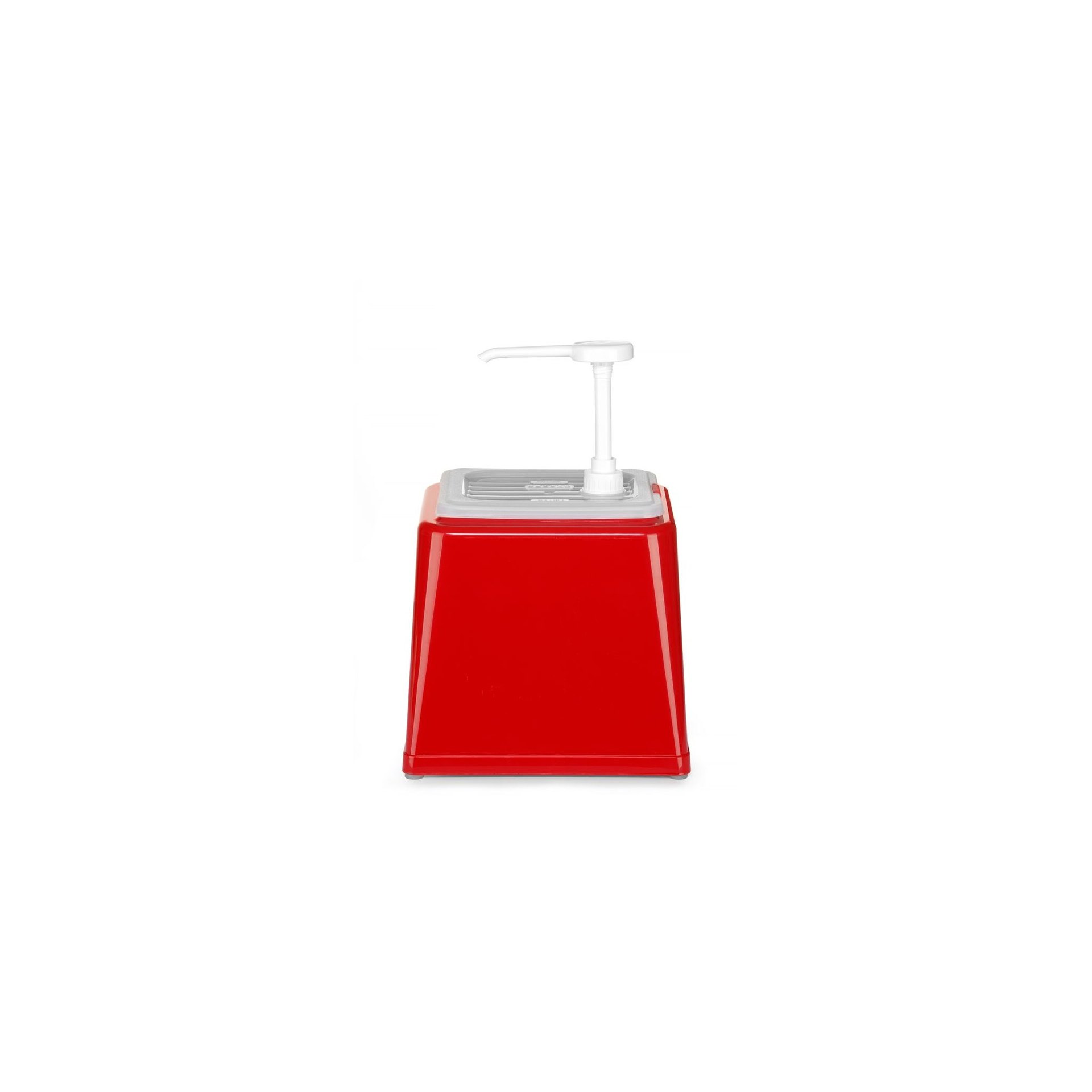 Pump-Saucenspender, 2,5L, Rot, 230x210x(H)327mm Pump-Saucenspender, 2,5L, Rot, 230x210x(H)327mm