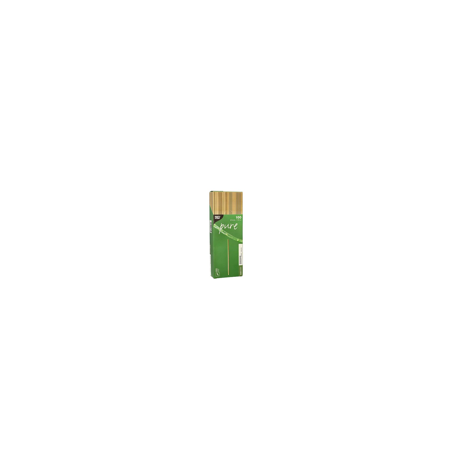 Trinkhalme, Stroh "pure" Ø 4 mm · 20 cm Trinkhalme, Stroh "pure" Ø 4 mm · 20 cm