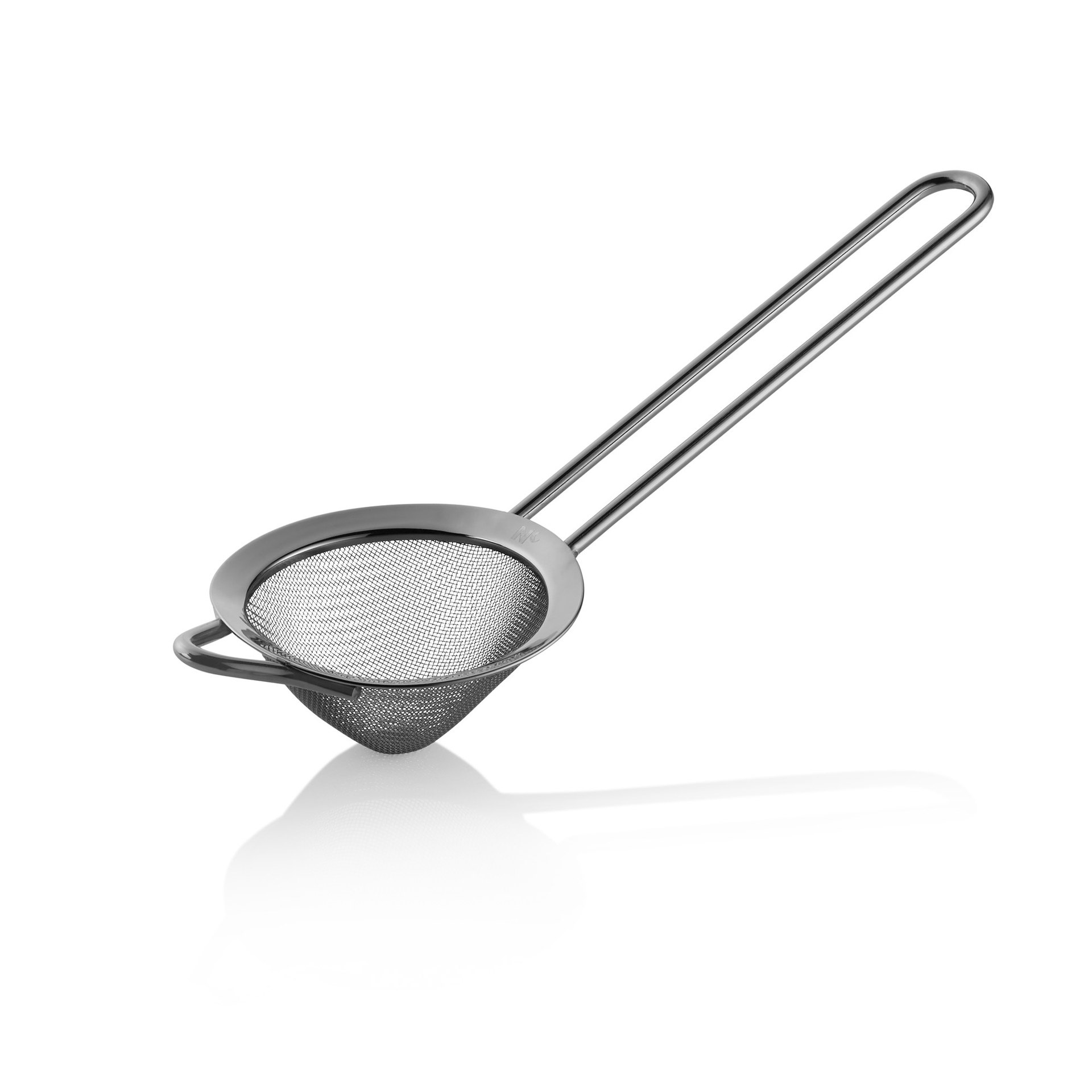Feinmaschiges Sieb NOCTURN, Ø 9 cm, 25,5 cm, gun metal