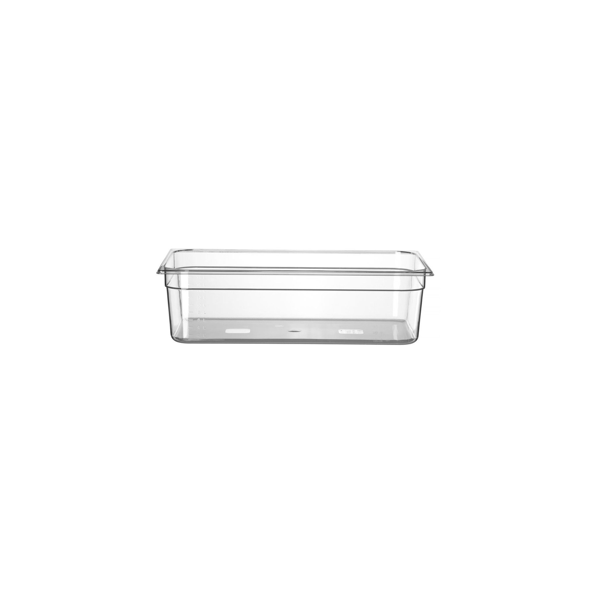 Gastronorm-Behälter 1/1, Profi Line, GN 1/1, 21L, Transparent, 530x325x(H)150mm Gastronorm-Behälter 1/1, Profi Line, GN 1/1, 21L, Transparent, 530x325x(H)150mm