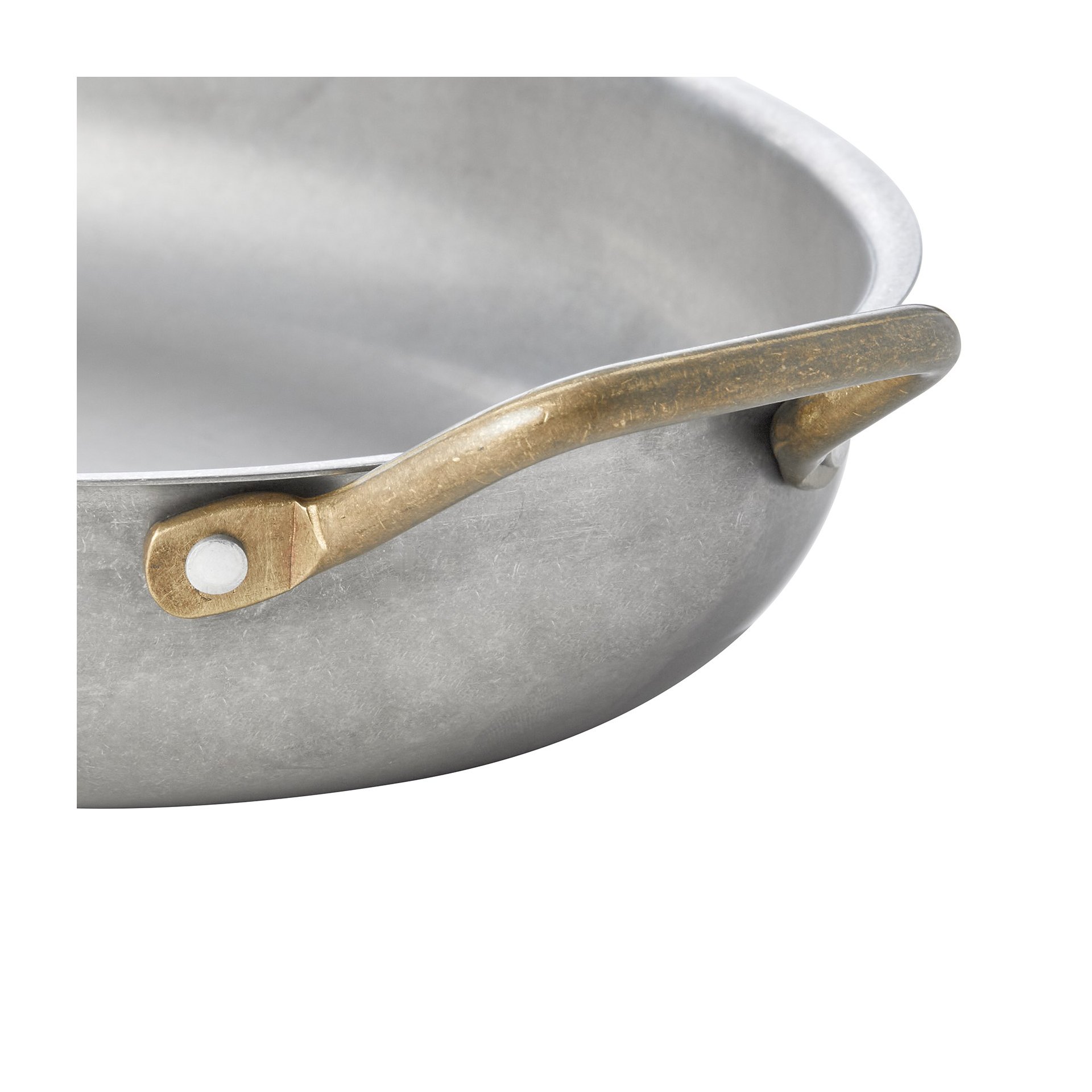 Servierpfanne STEEL & STYLE VINTAGE, mit 2 Messinggriffen, 26 x 20 x 4 cm, 1 ltr., Chromnickelstahl Servierpfanne STEEL & STYLE VINTAGE, mit 2 Messinggriffen, 31 x 22 x 4,5 cm, 1,4 ltr., Chromnickelstahl