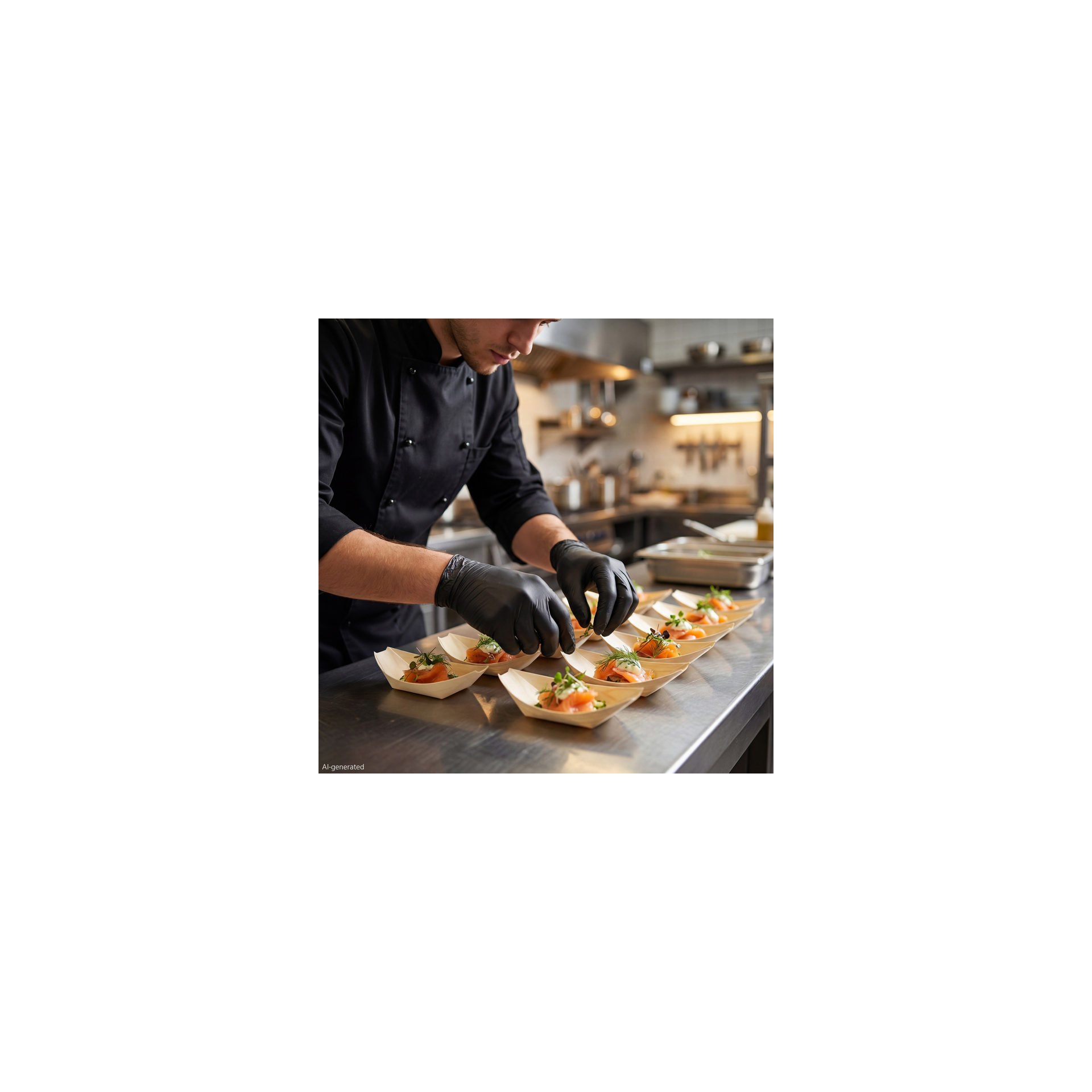papstar-84414-fingerfood-schalen-holz-pure-11cmx6-5cm-schiffchen-2 Fingerfood - Schalen, Holz "pure" 14 cm x 8,2 cm "Schiffchen"