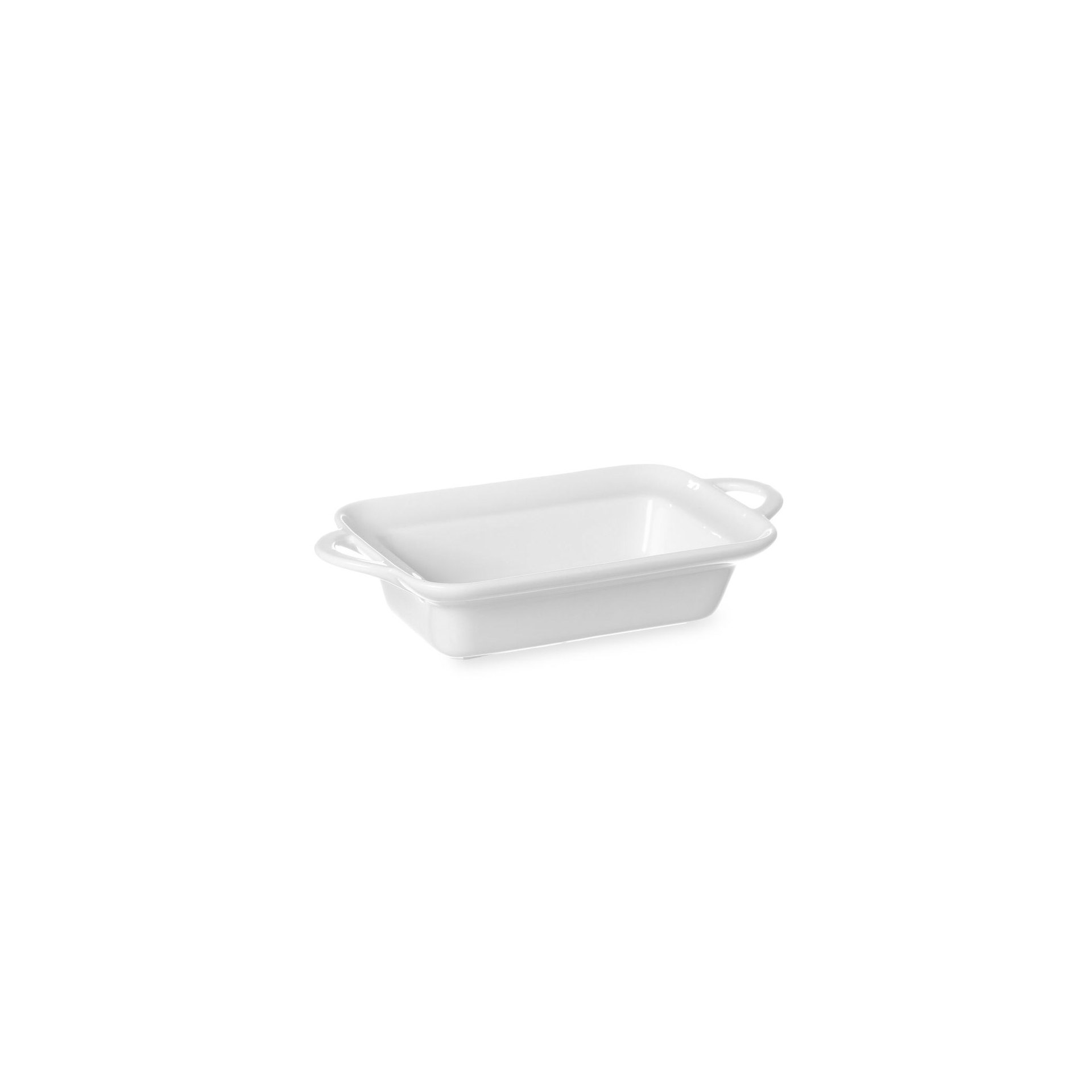 Ofenform mit Ohrengriffen, rechteckig, 0,25L, 236x126x(H)48mm