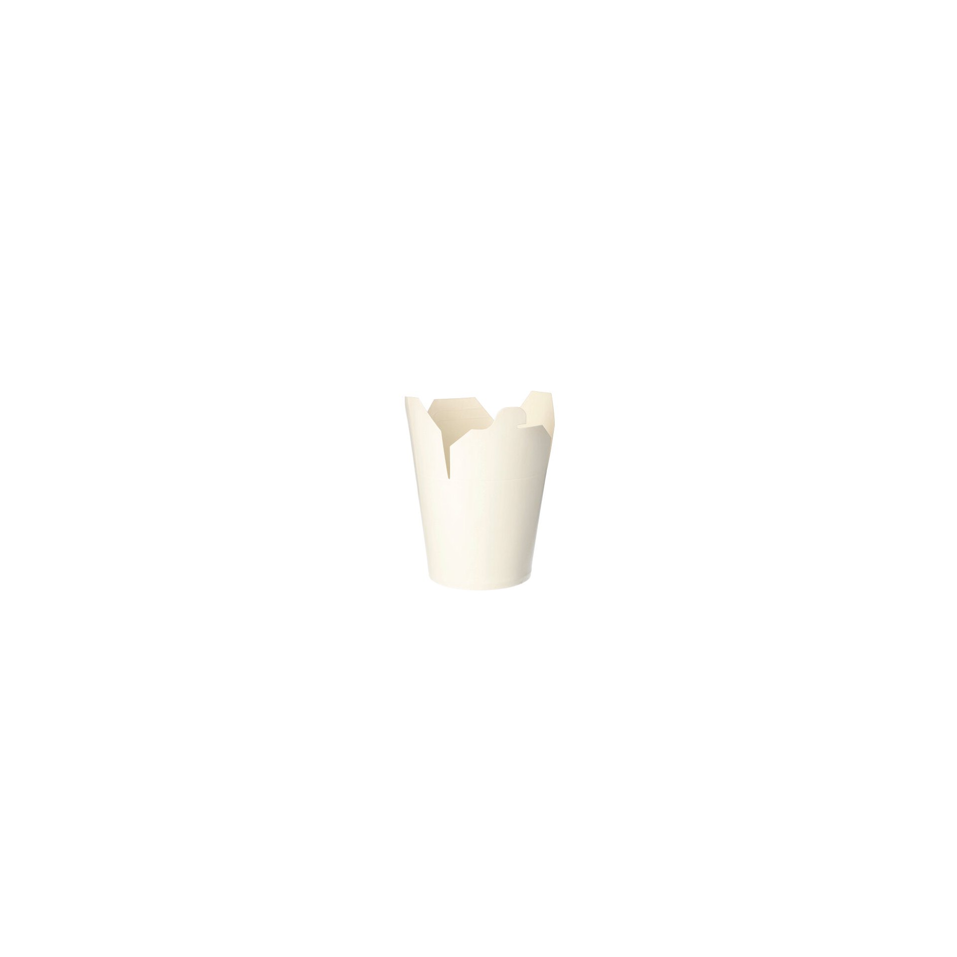 Snackboxen "ASIA" rund 750 ml 10,1 cm x 10 cm x 9,1 cm weiss