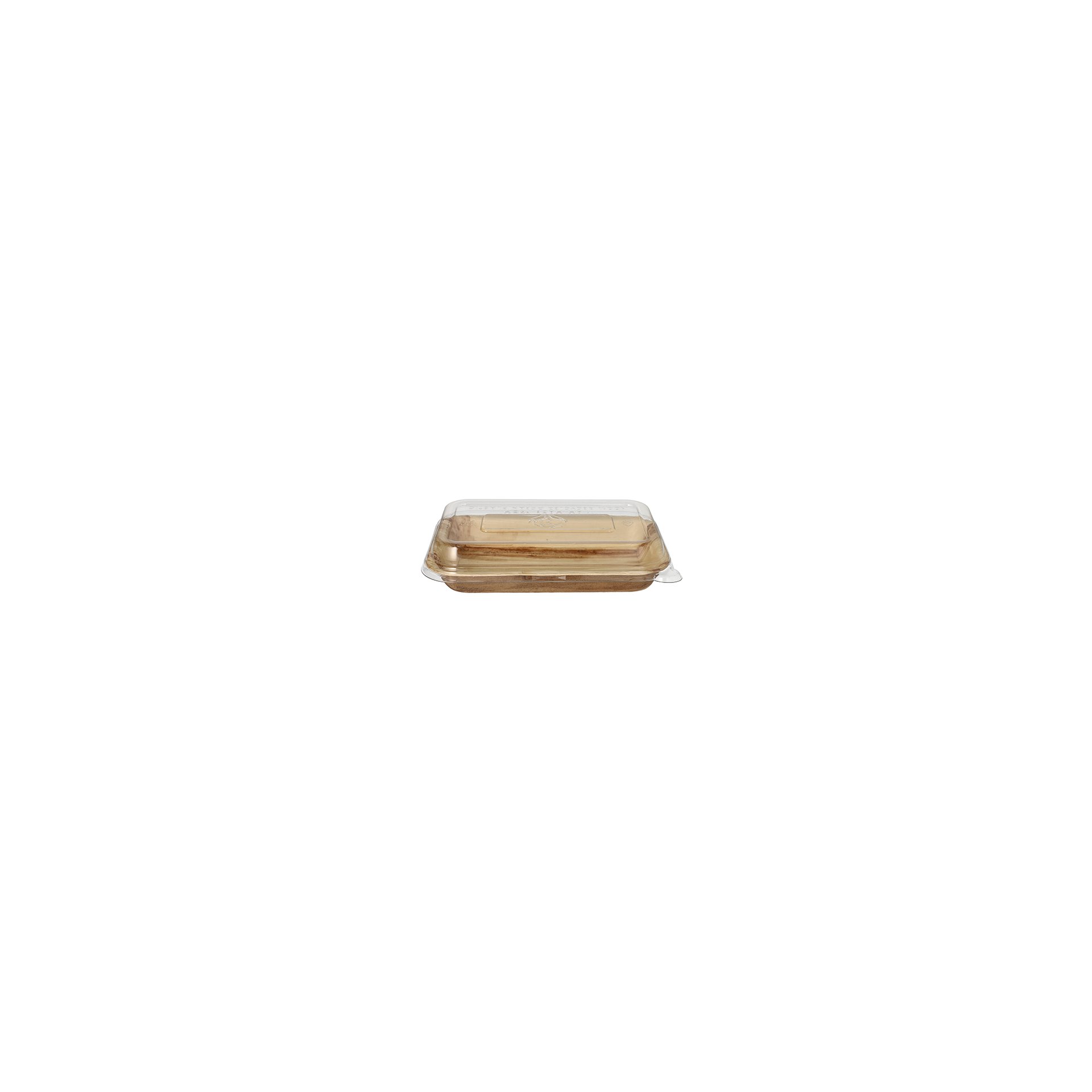 Schalen, Palmblatt eckig 400 ml 5 cm x 14 cm x 20 cm mit rPET Deckel "Kombipack" Schalen, Palmblatt eckig 400 ml 5 cm x 14 cm x 20 cm mit rPET Deckel "Kombipack"