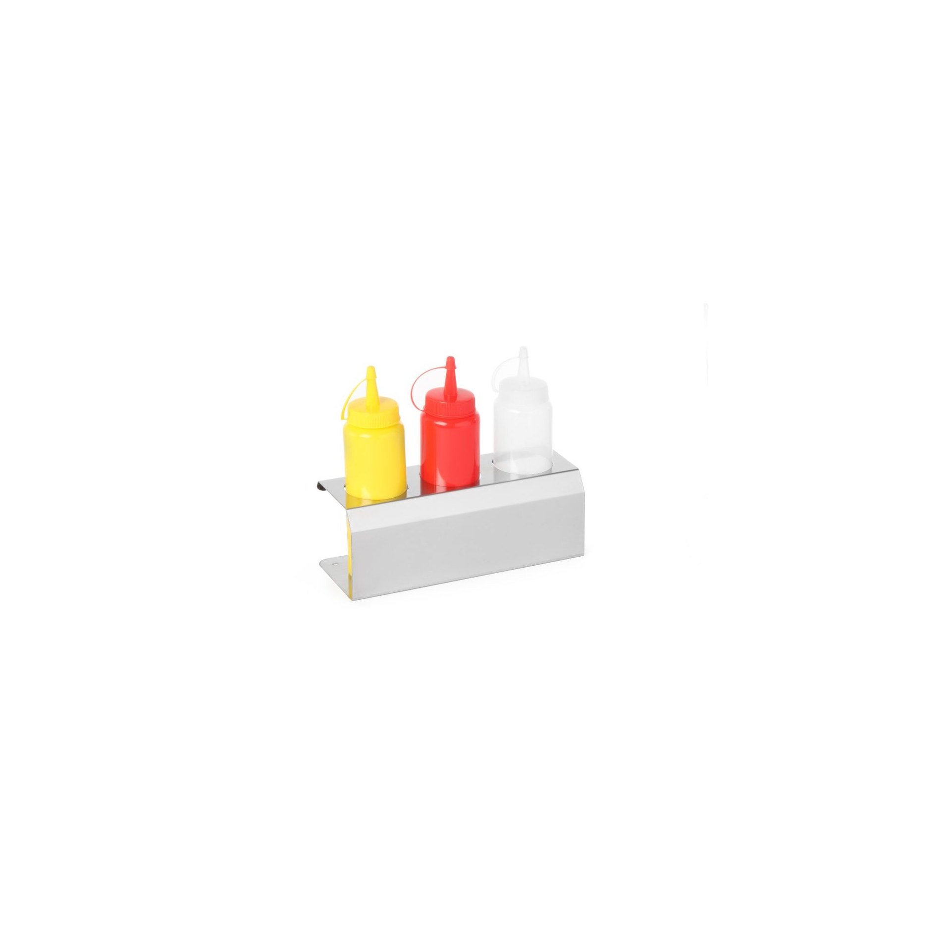 Spenderflaschen-Halter, 3-fach, ø50 mm, 209x80x(H)78mm