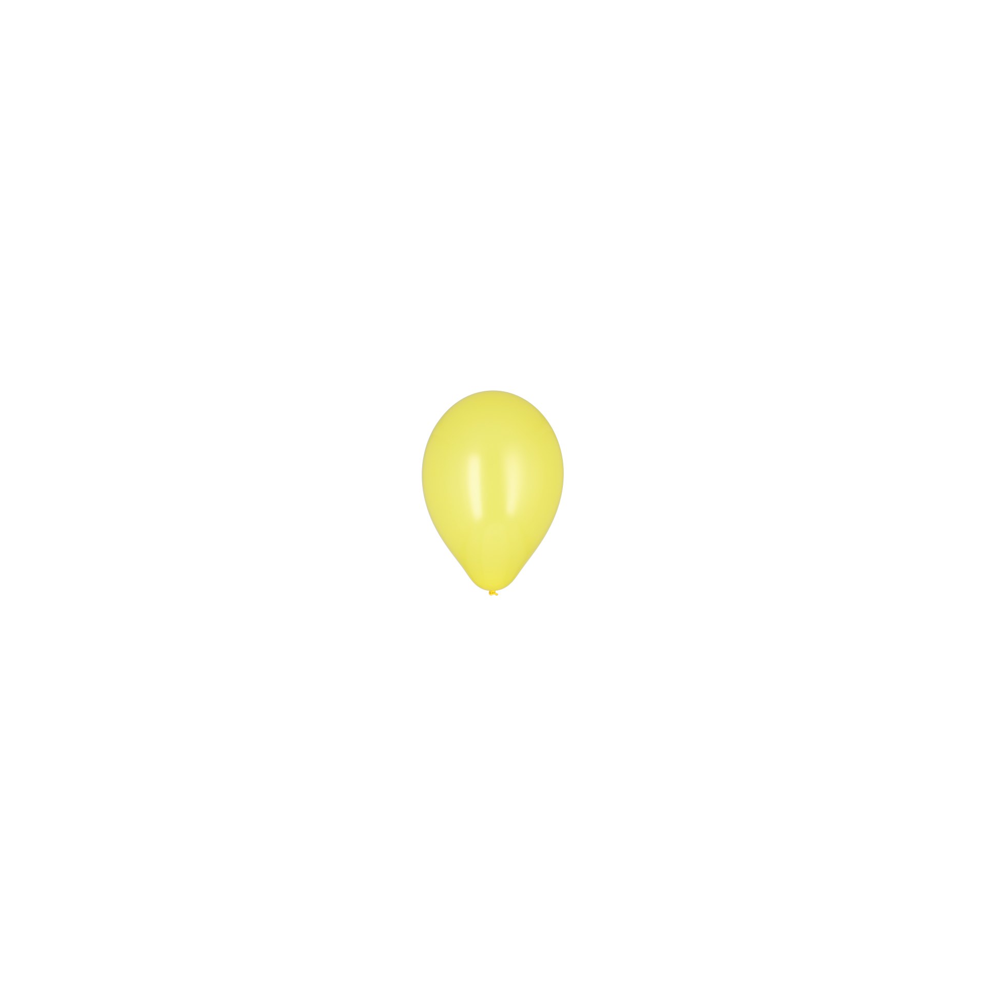 Luftballons Ø 25 cm gelb Luftballons Ø 25 cm gelb