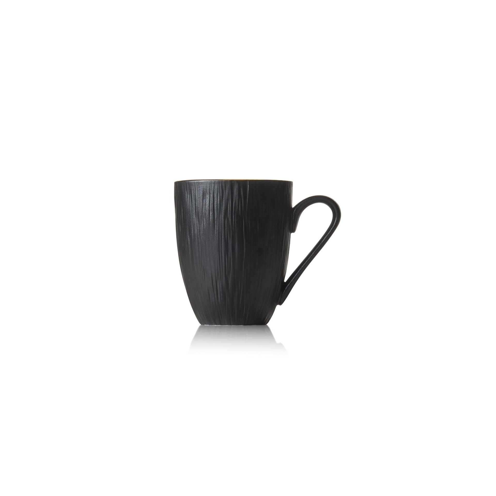 Becher Set MAYA KURO, Ø 8,5 cm, 330 ml, schwarz