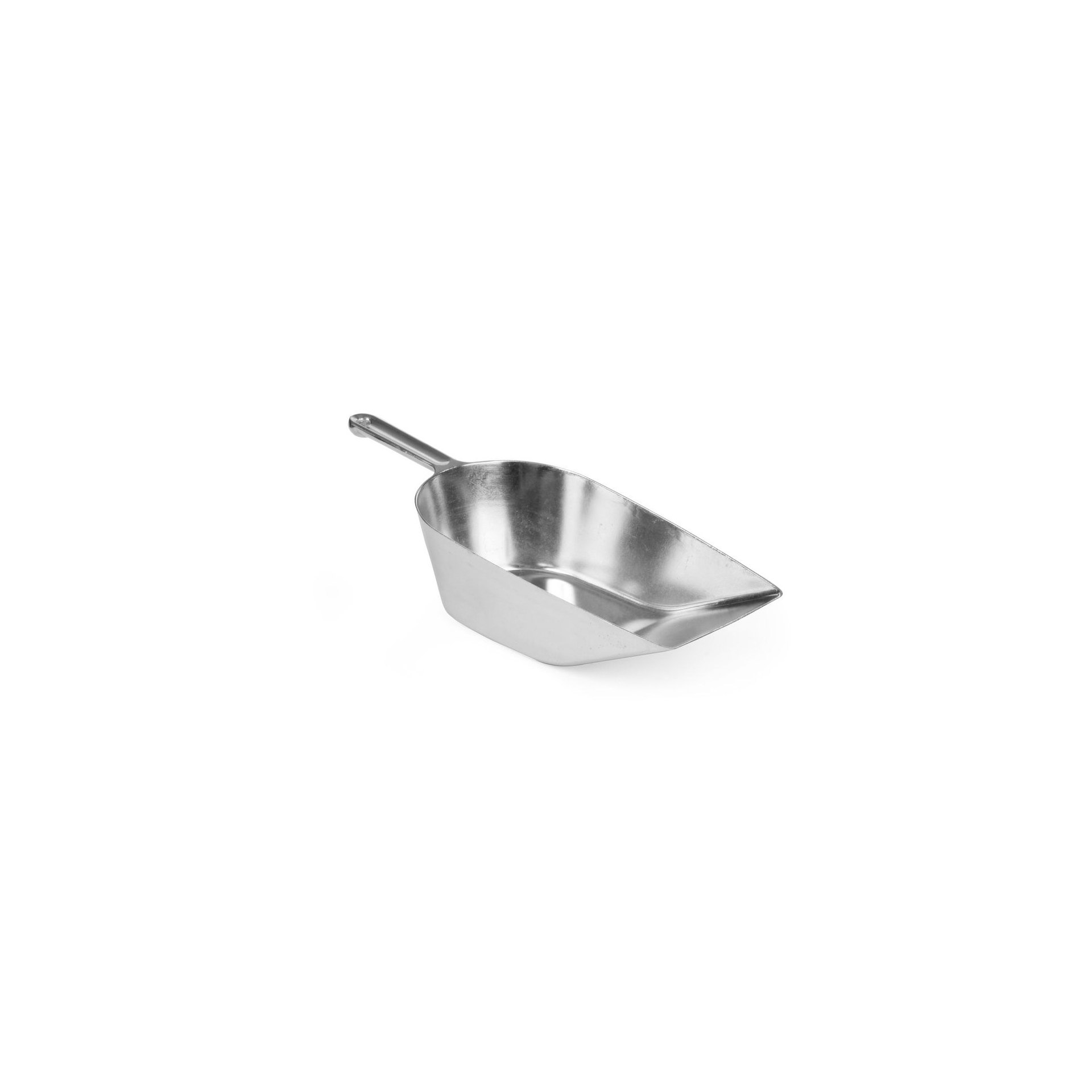 Aluminiumschaufel, 0,5L, 265x95x(H)50mm Aluminiumschaufel, 2L, 390x150x(H)80mm